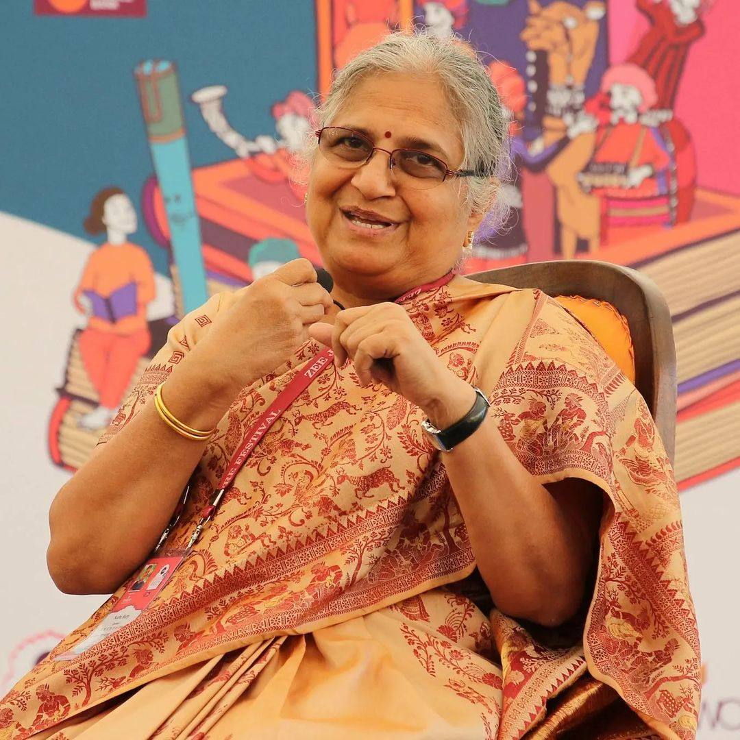 Sudha Murthy, the mother-in-law of UK PM Rishi Sunak, was appointed to India’s parliament. Photo: Instagram/Sudha Murthy