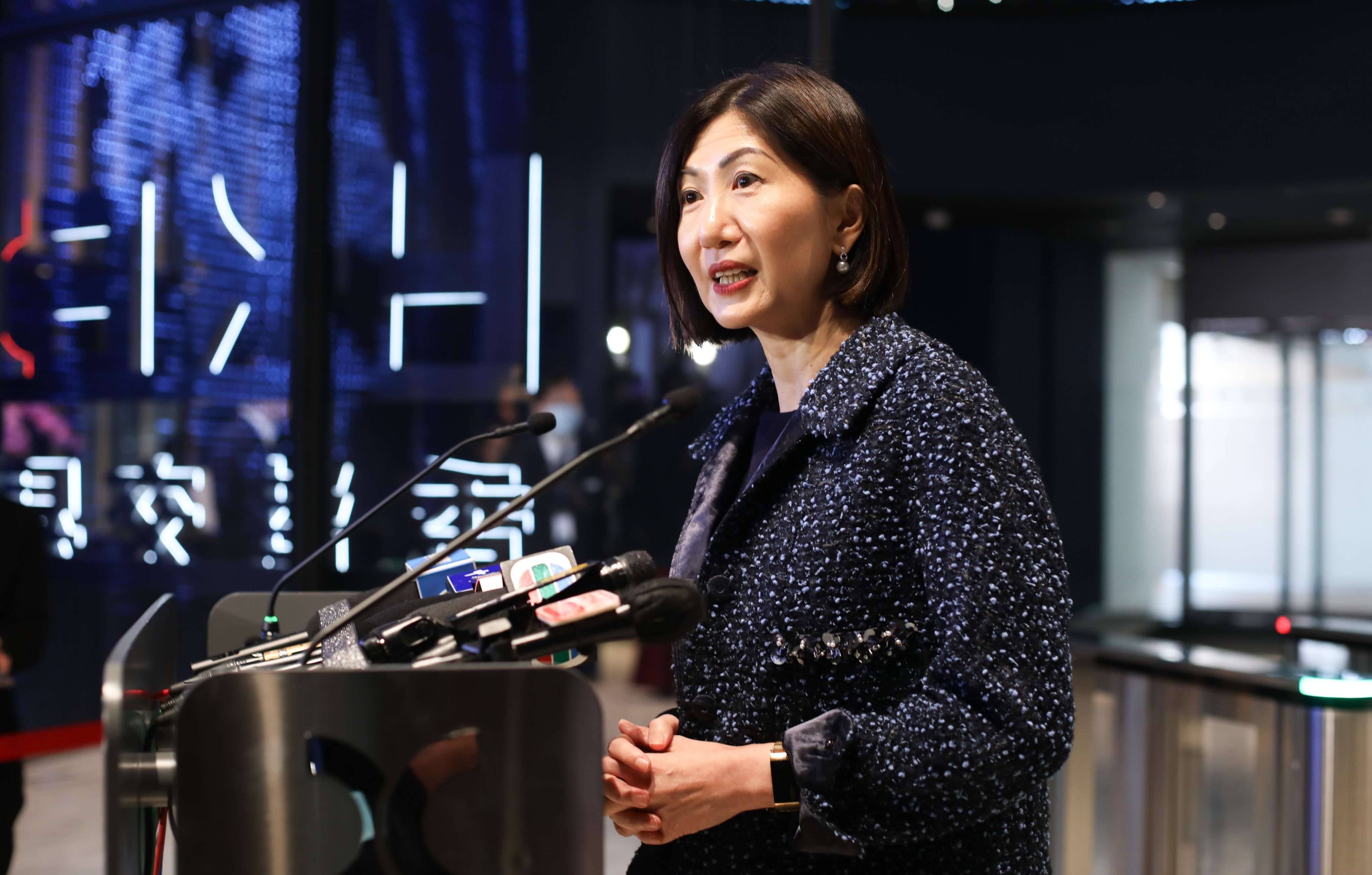 On International Women’s Day, HKEX CEO Bonnie Chan says bourse operator has a key role to play in promoting gender diversity of boards. Photo: SCMP/ Xiaomei Chen 