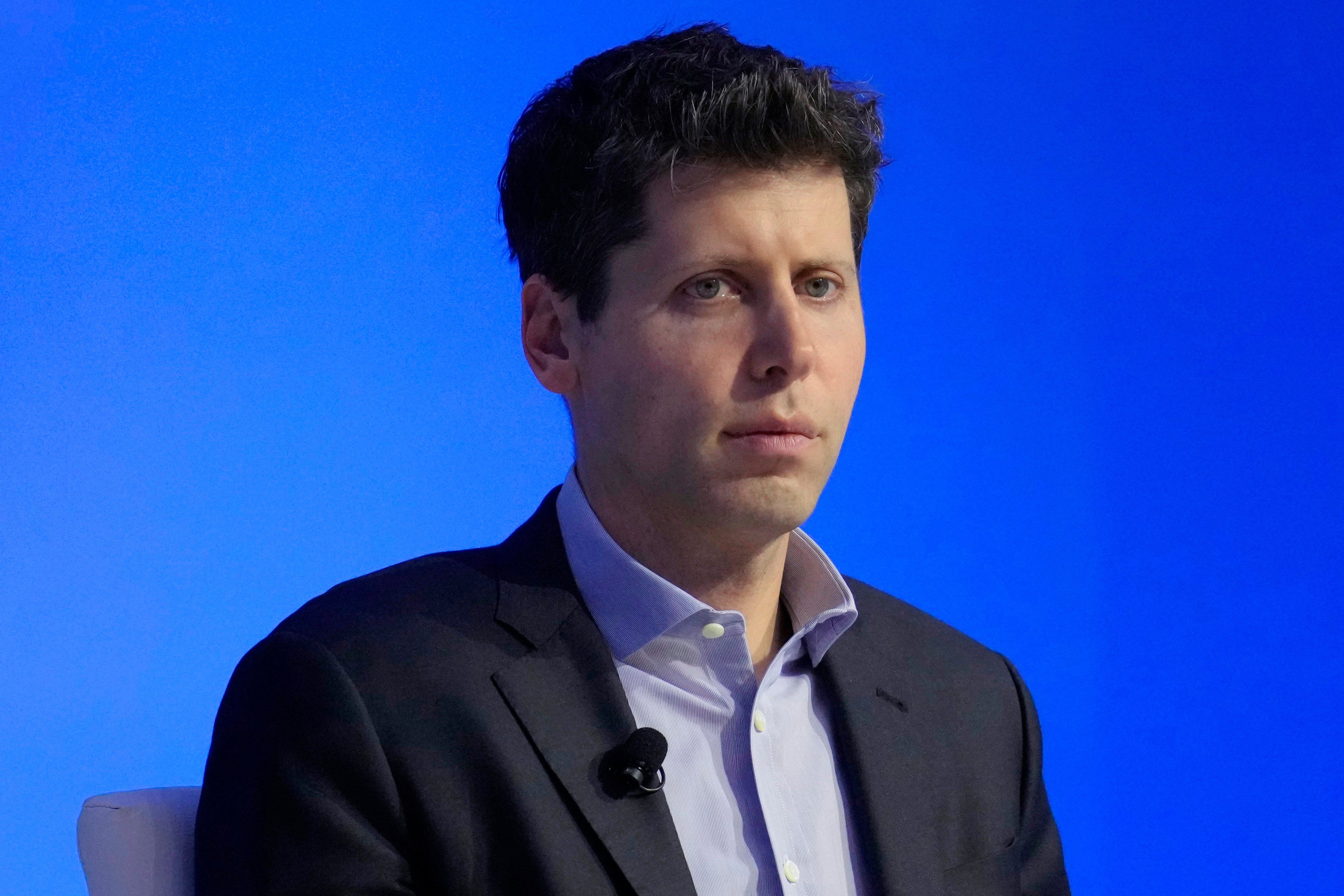 OpenAI CEO Sam Altman takes part in a discussion during the Asia-Pacific Economic Cooperation CEO Summit in San Francisco in November. Photo: AP
