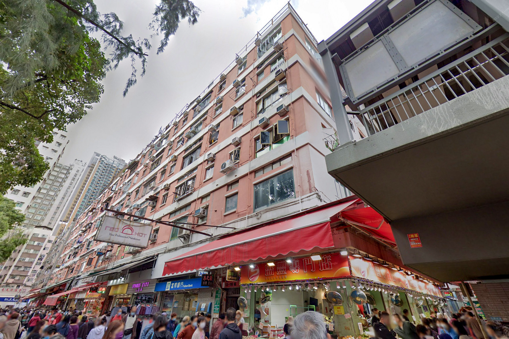 The Mei Hang Building on Kai Man Path in Tuen Mun, where the bodies of the two infants were found. Photo: Google
