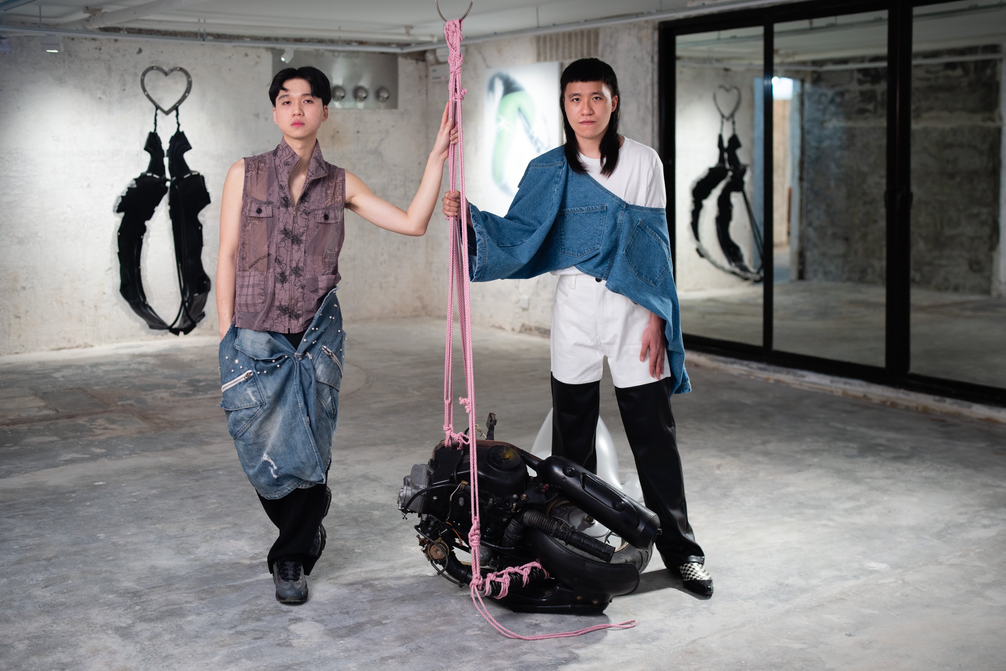 The Supper Club, which will run at Hong Kong’s Fringe Club for six nights at the end of March, will be a more casual presentation of art, put together by 22 local and international galleries. Hong Kong artist duo Virtue Village (above) will perform at Supper Club. Photo: PHD Group