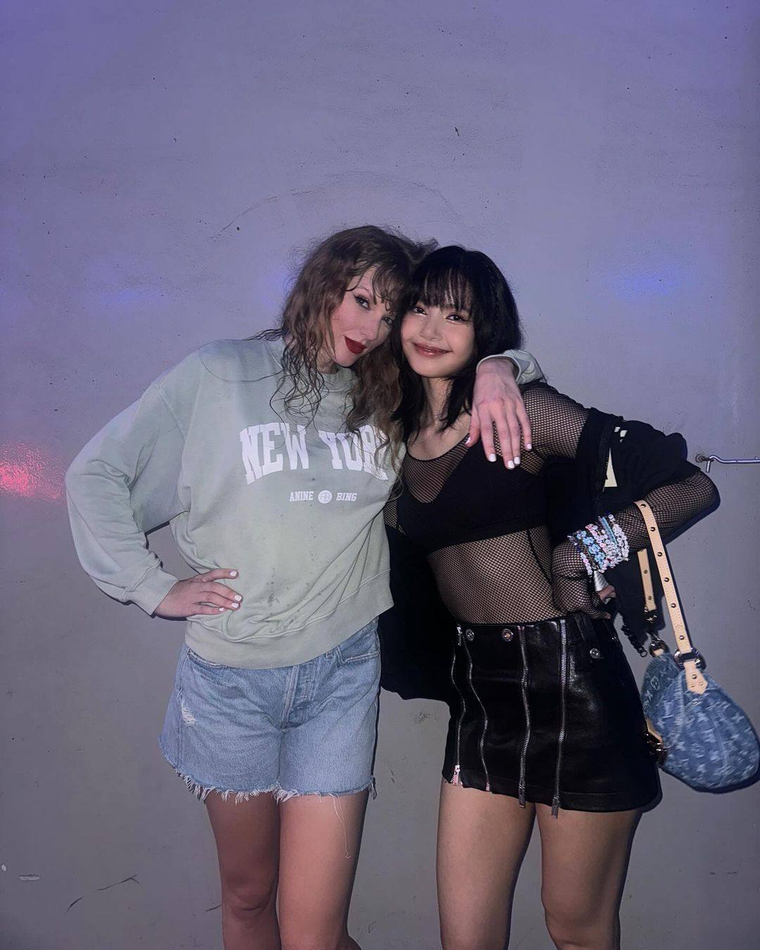 Besides Blackpink’s Lisa, which famous names were at Taylor Swift’s Singapore concerts? Photo: @lalalalisa_m/Instagram