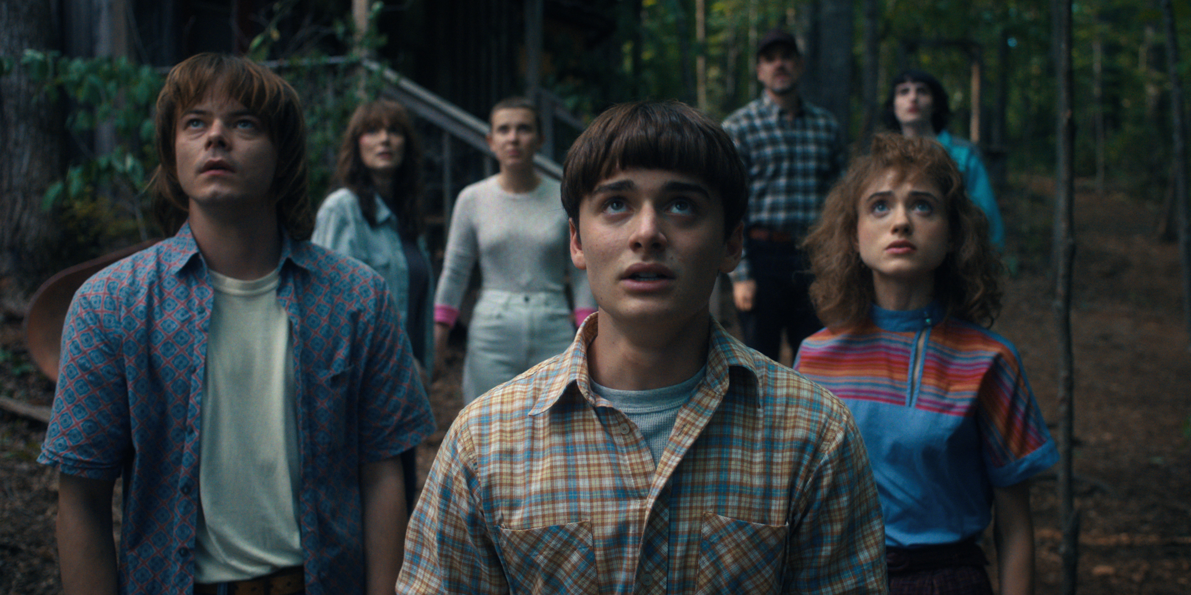 A still from Stranger Things, a runaway success for Netflix. Despite fierce competition from Disney, Apple, Warner Bros and others, Netflix appears to have win the streaming wars. Photo: Netflix