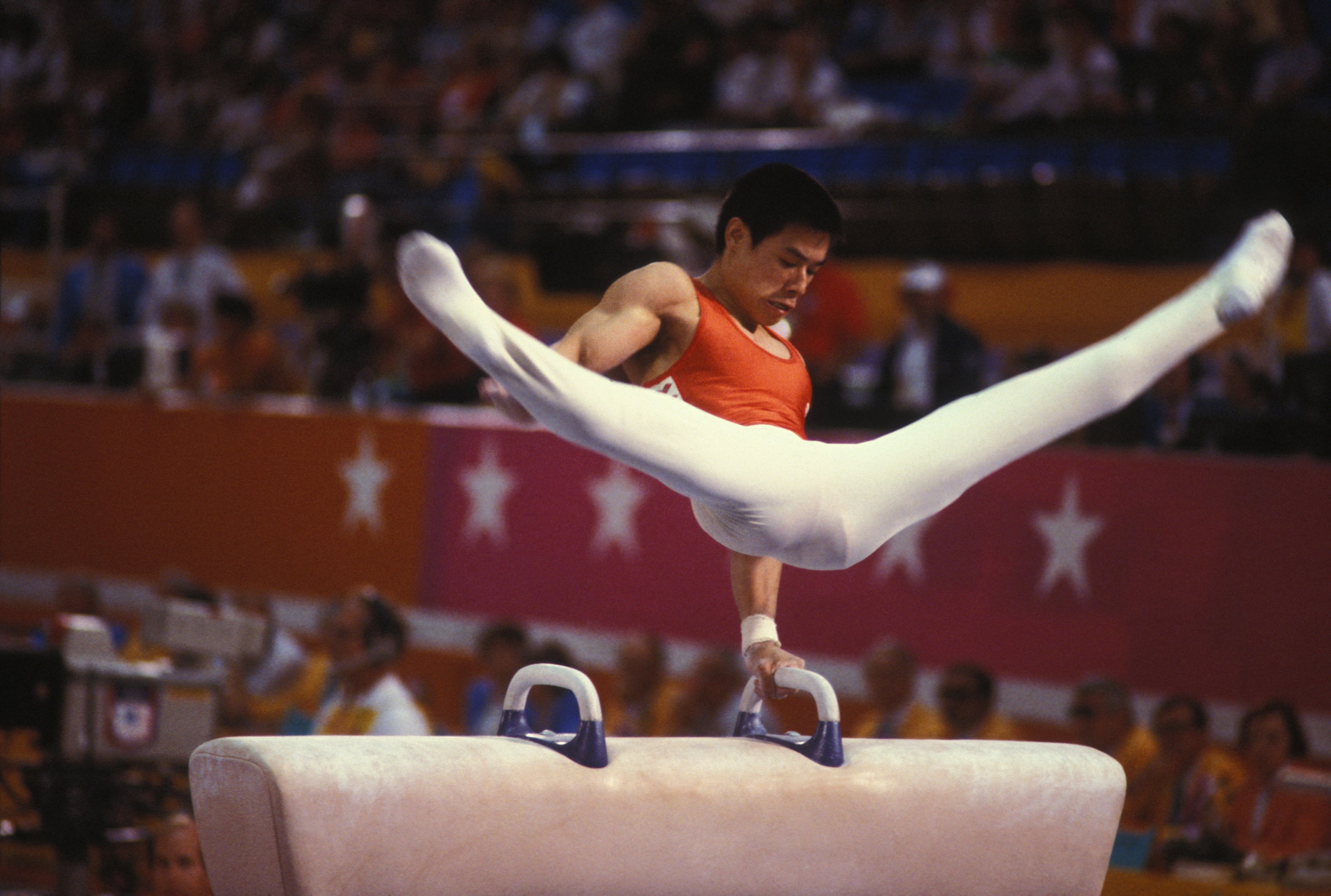 Li, 61, founded Li Ning Co a few years after retiring from a decorated gymnastics career in 1988. Photo: Gamma-Rapho via Getty Images