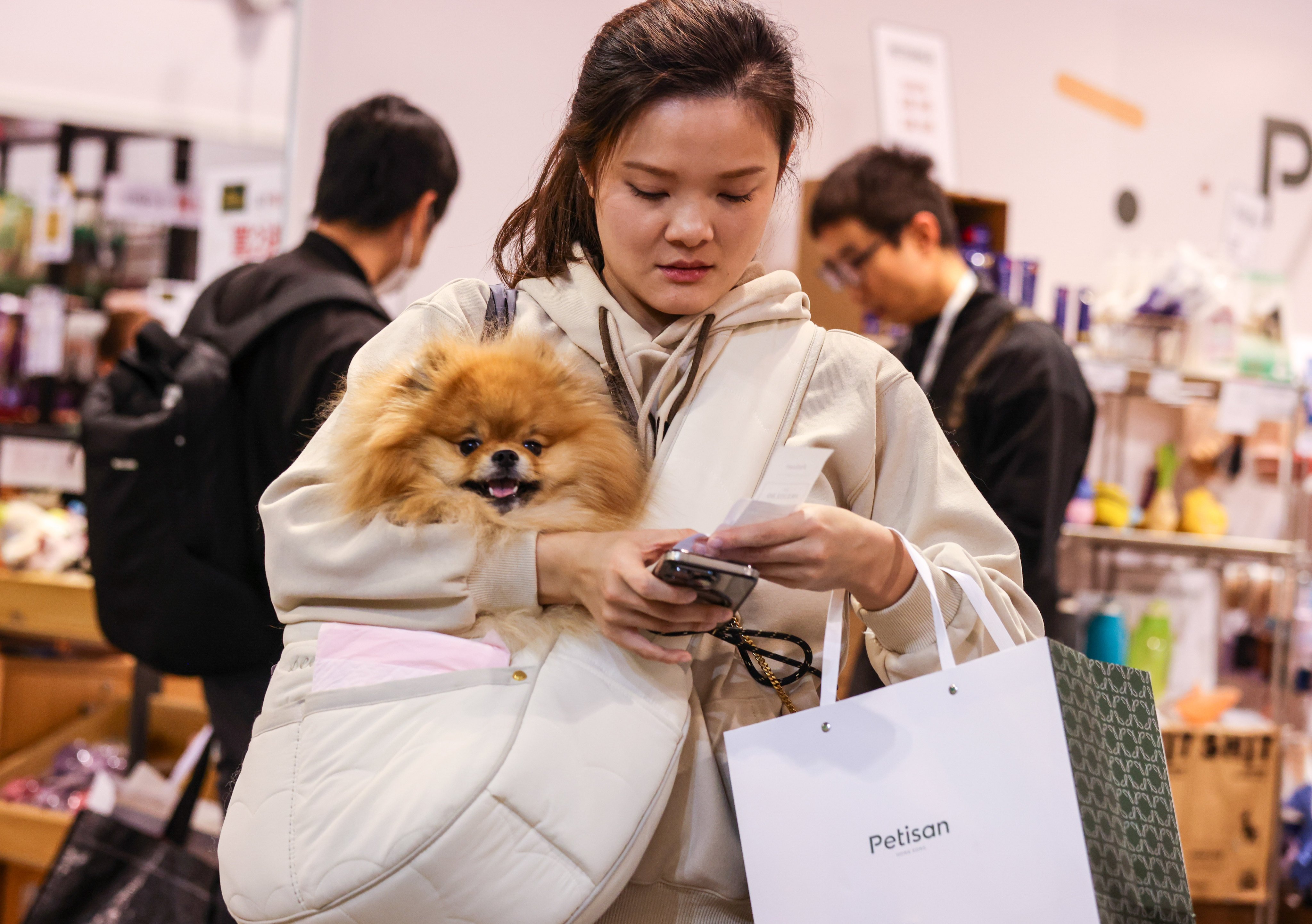 Owning pets has become increasingly popular in Hong Kong, with the number of cats, dogs, birds and other pets jumping by 50,000 to 1.19 million between 2018 and 2023, according to Statista. Photo: Yik Yeung-man