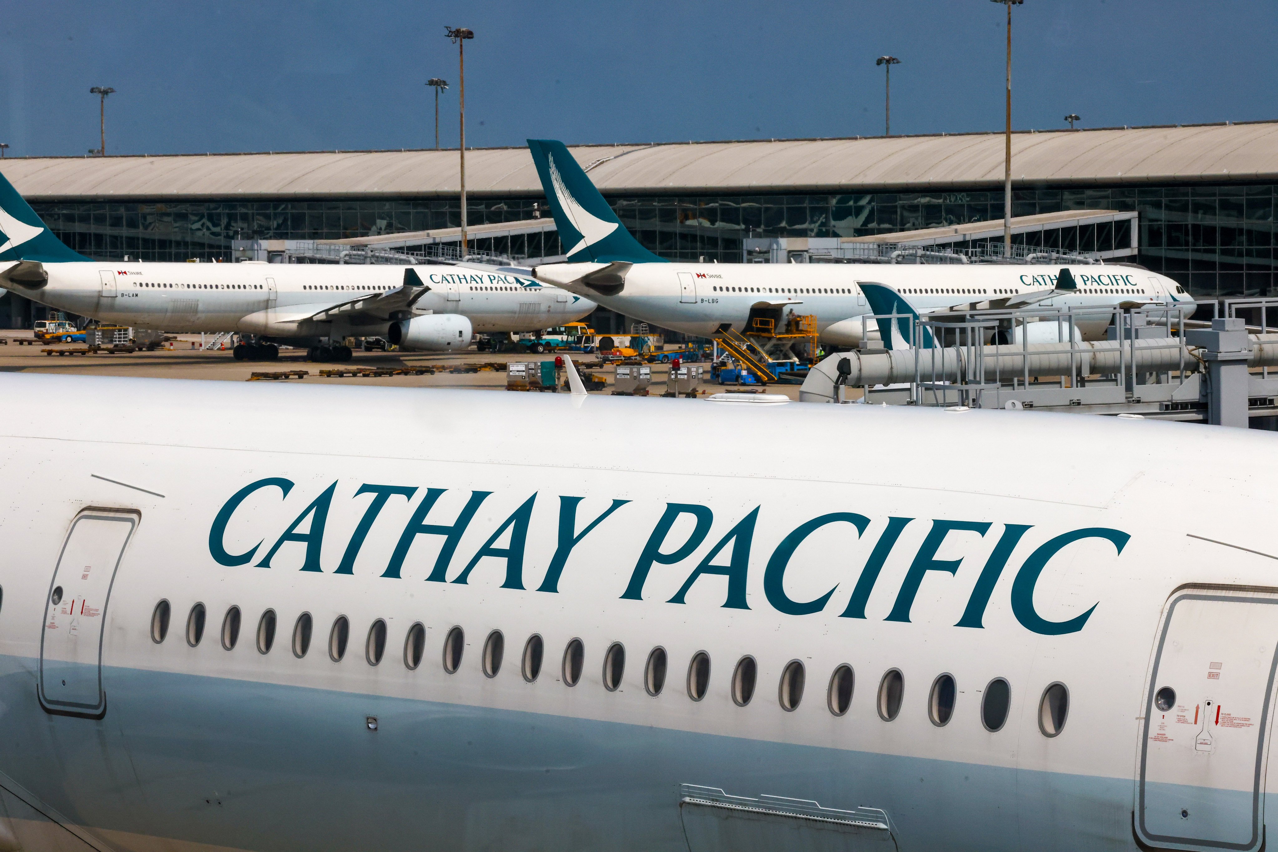 The Cathay Pacific Group carried 17.98 million passengers in 2023. Photo: Jonathan Wong