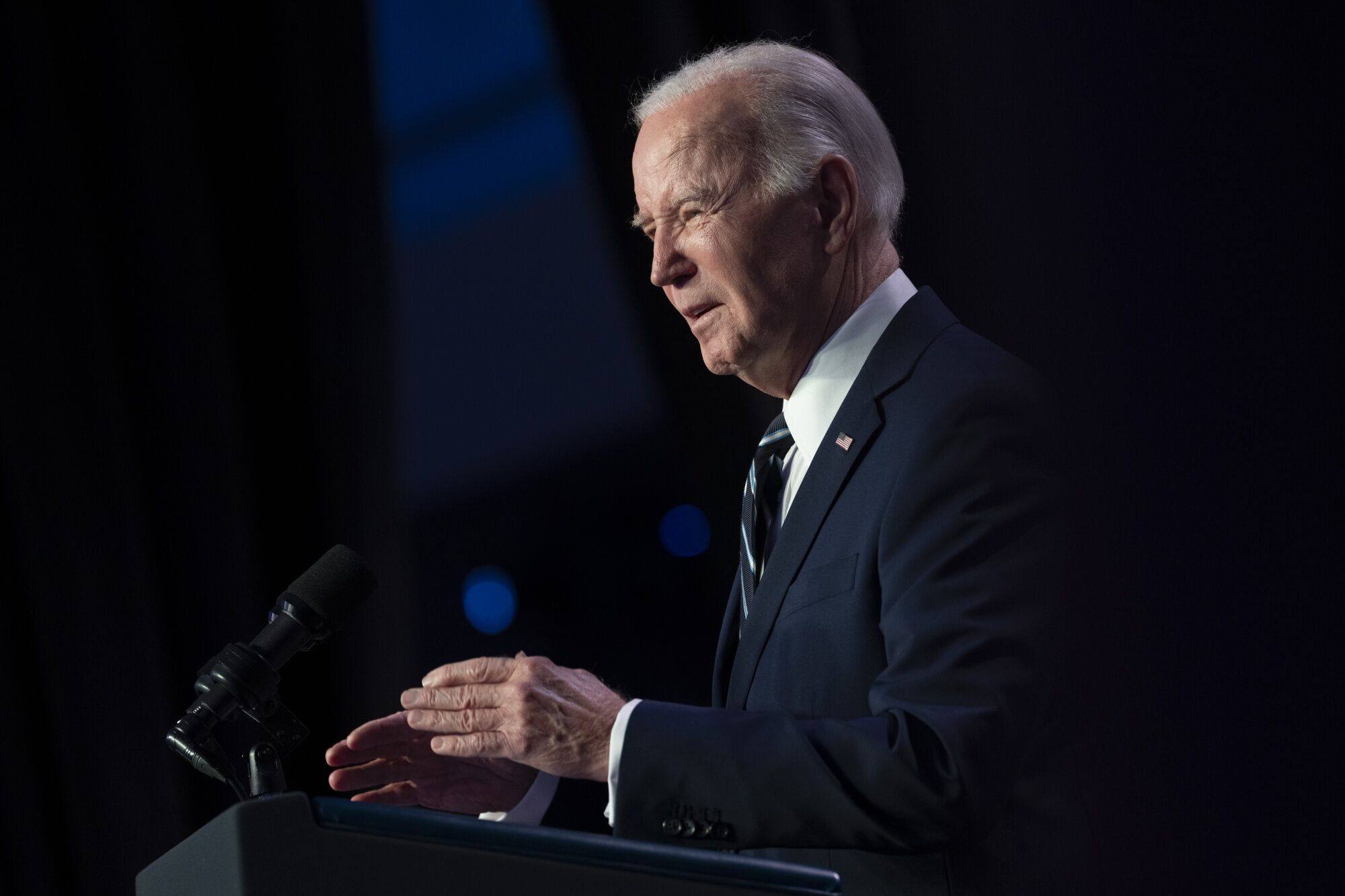 US President Joe Biden has pledged to sign a House bill banning TikTok from the US, if it passes. Photo: Bloomberg