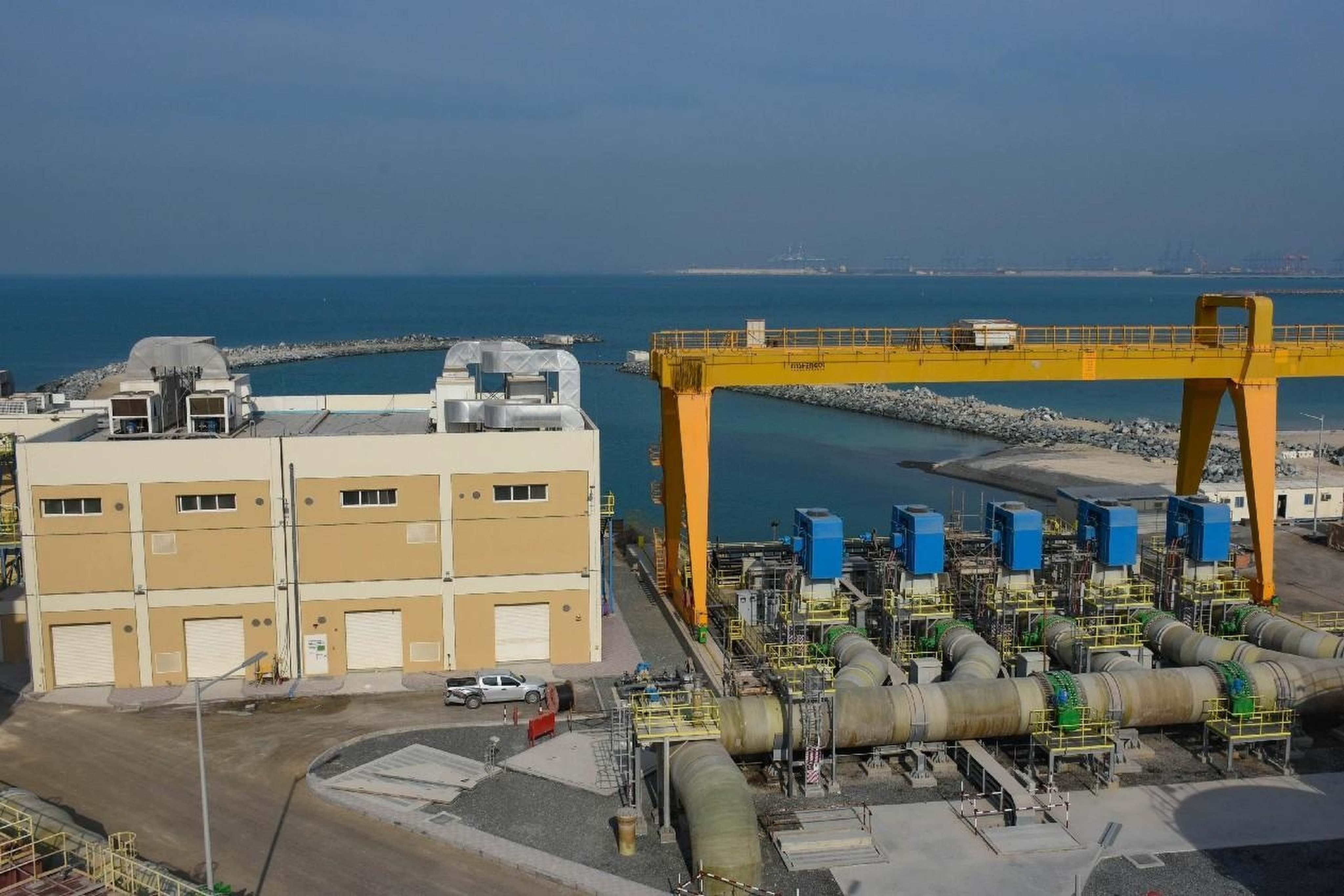 The Taweelah desalination plant in Abu Dhabi. Photo: X/ChinaIraq