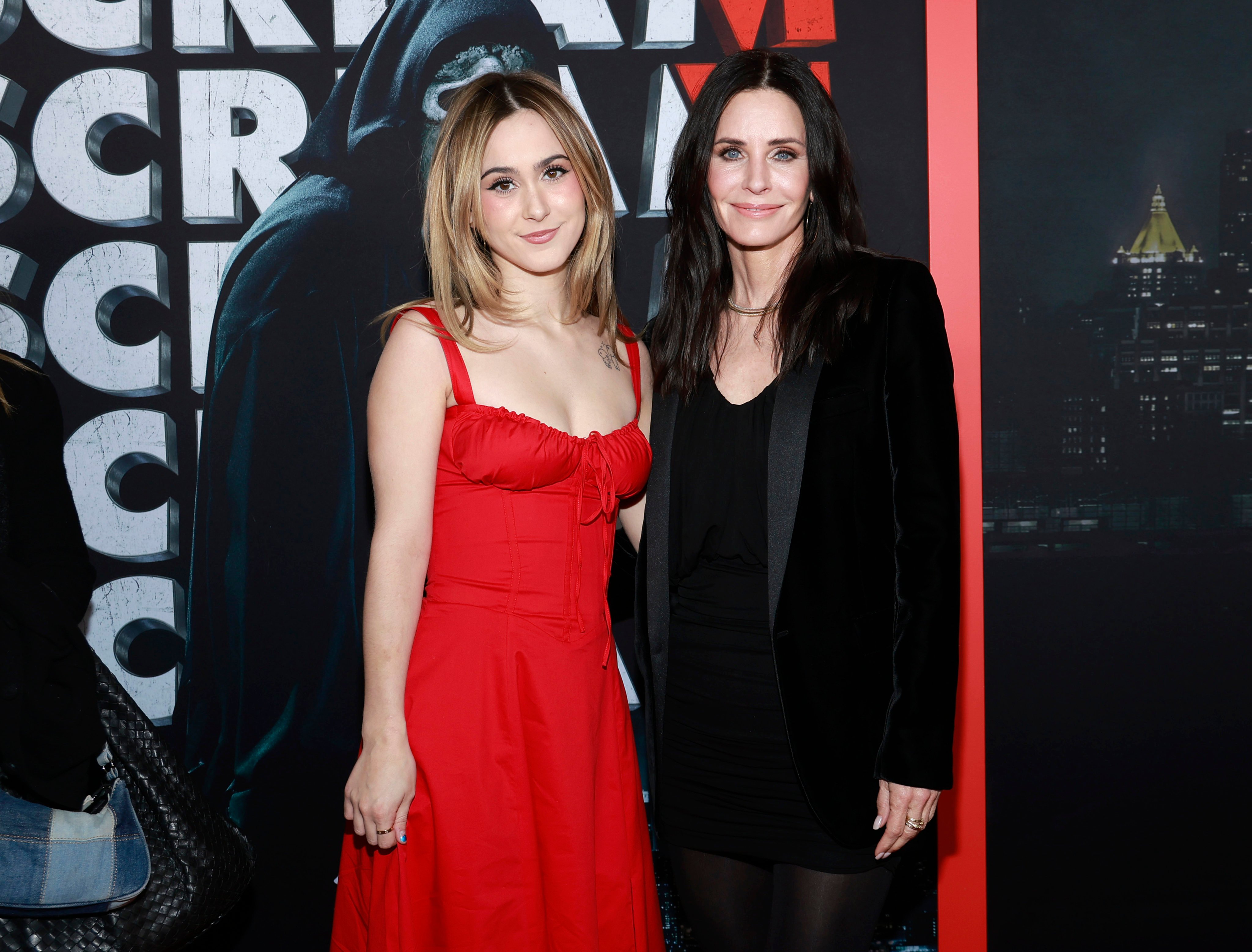 Coco Arquette and Courteney Cox attend the Global Premiere of Paramount Pictures and Spyglass Media Group’s “Scream VI” at AMC Lincoln Square on March 6, 2023 in New York, New York. (39 kB)