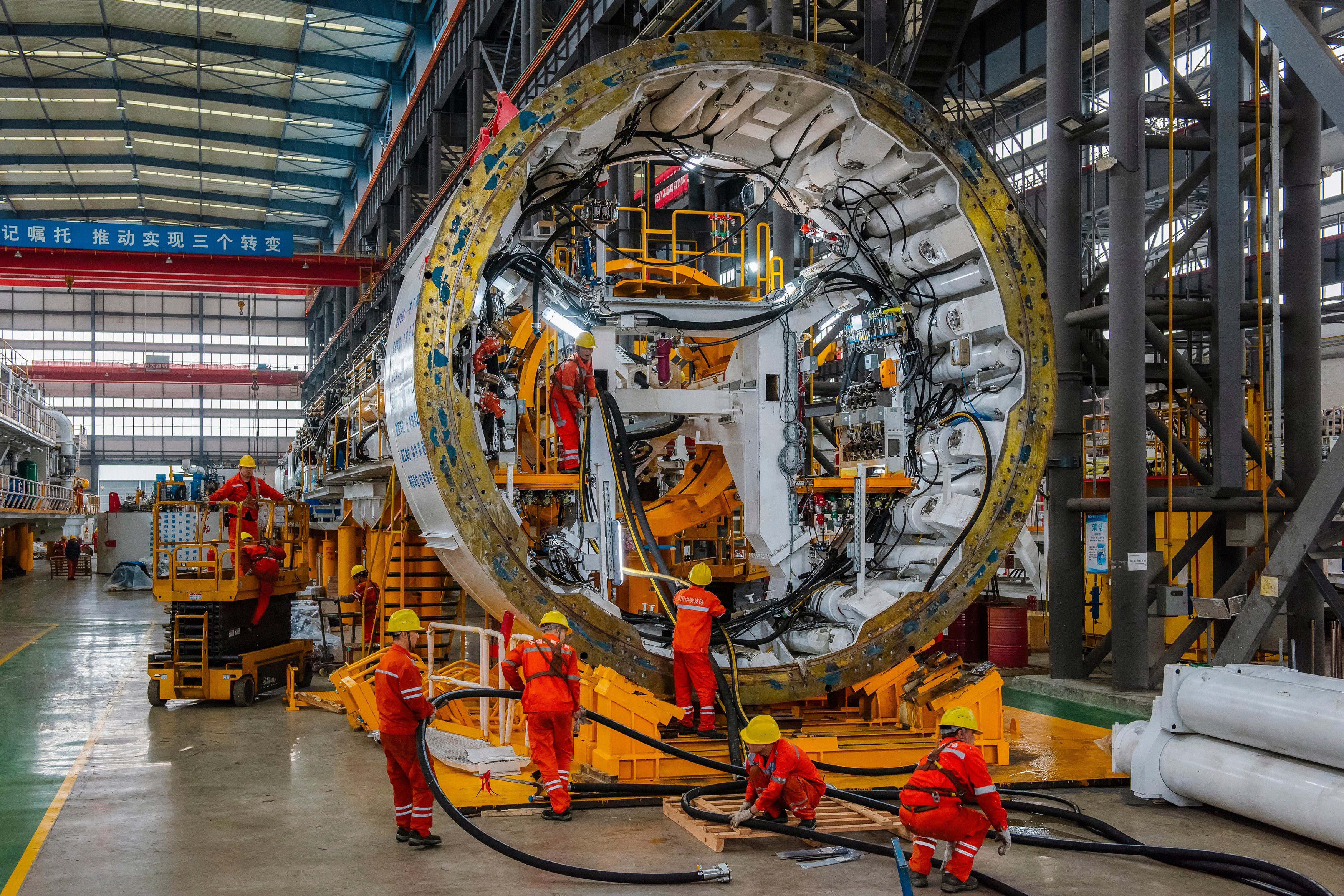 Replacement of industrial equipment and consumer goods could be a boon for China’s economic growth. Photo: VCG via Getty Images