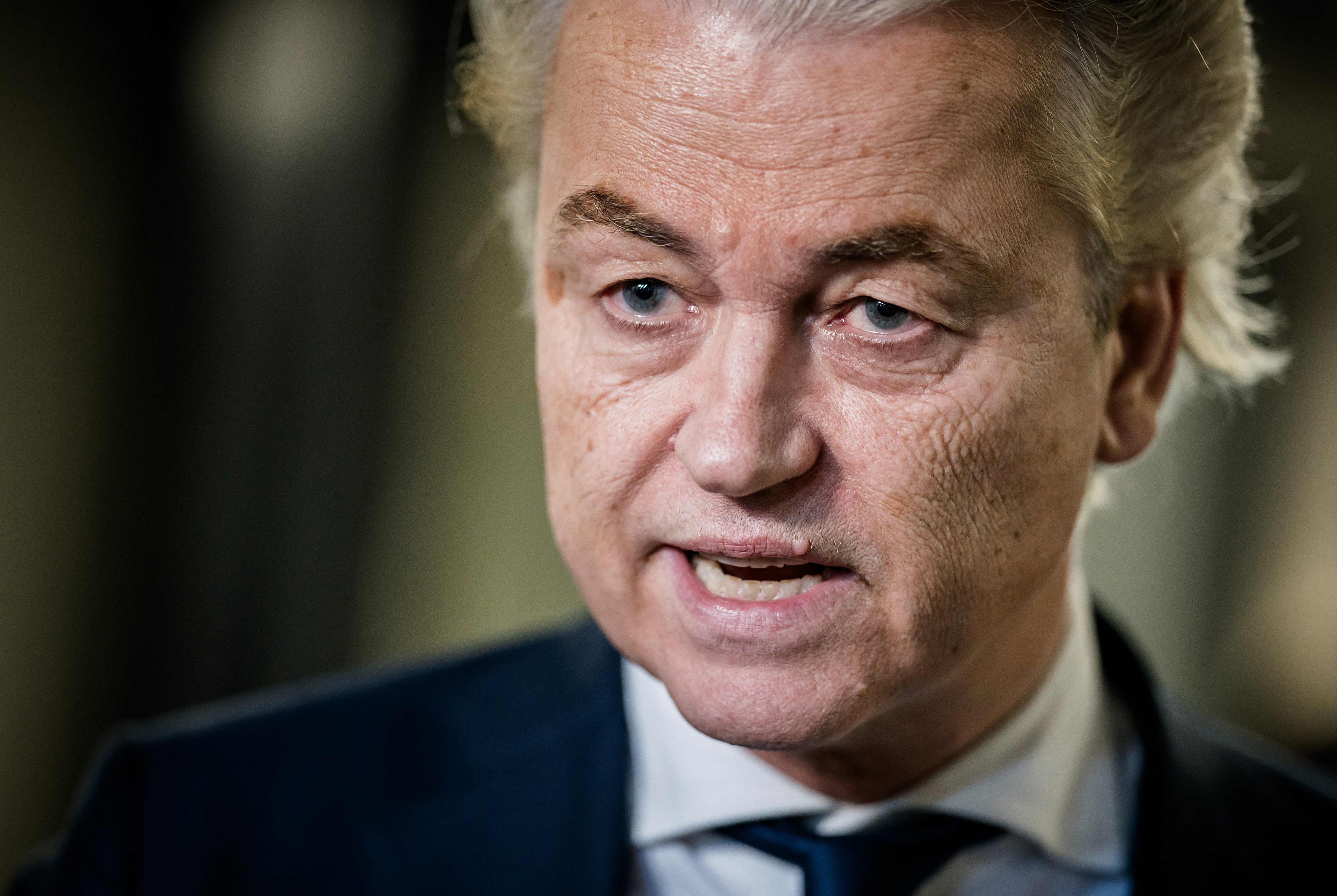 Dutch far-right leader Geert Wilders. Photo: AFP
