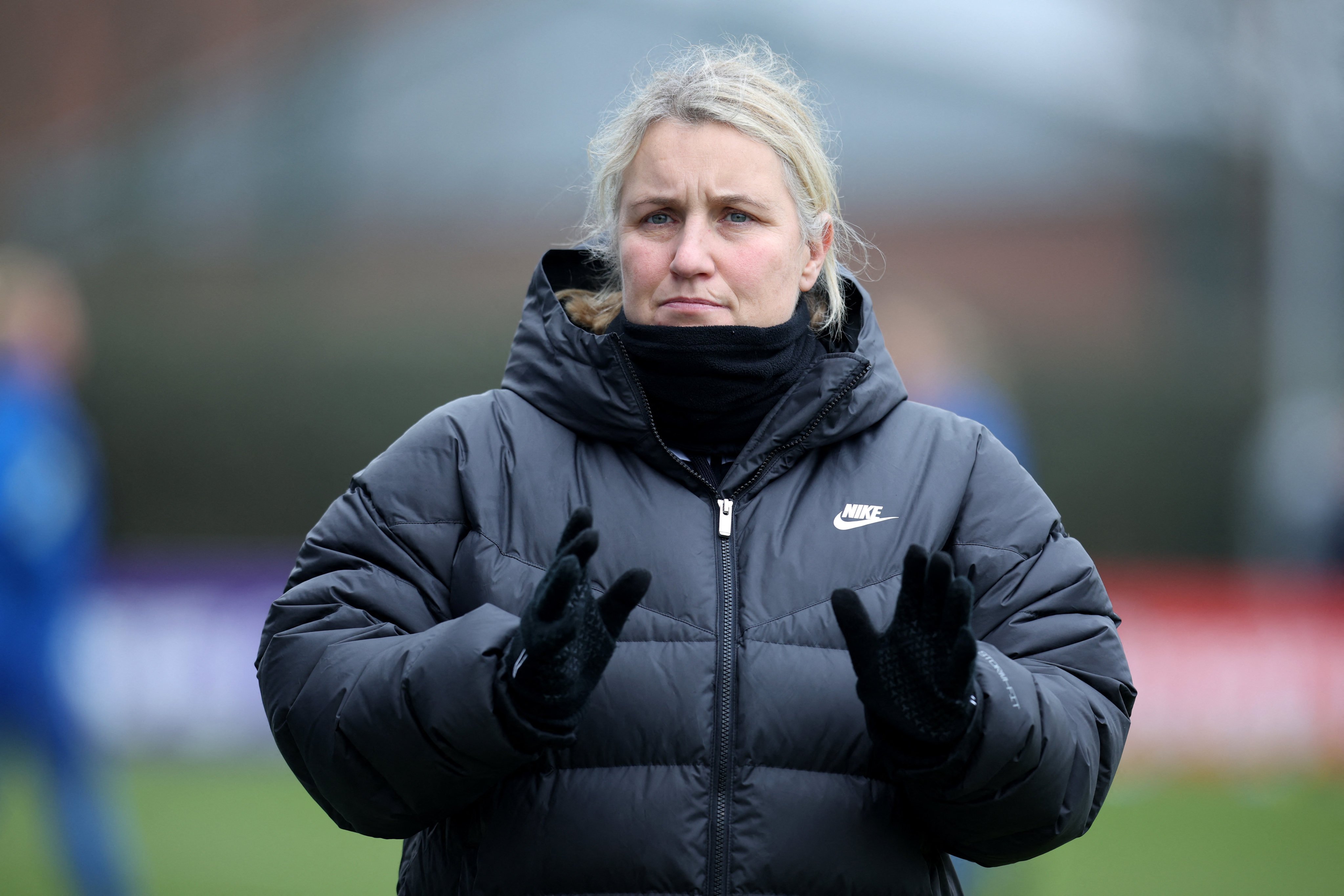 Emma Hayes will leave Chelsea at the end of the season to take charge of the US women’s team. Photo: Reuters