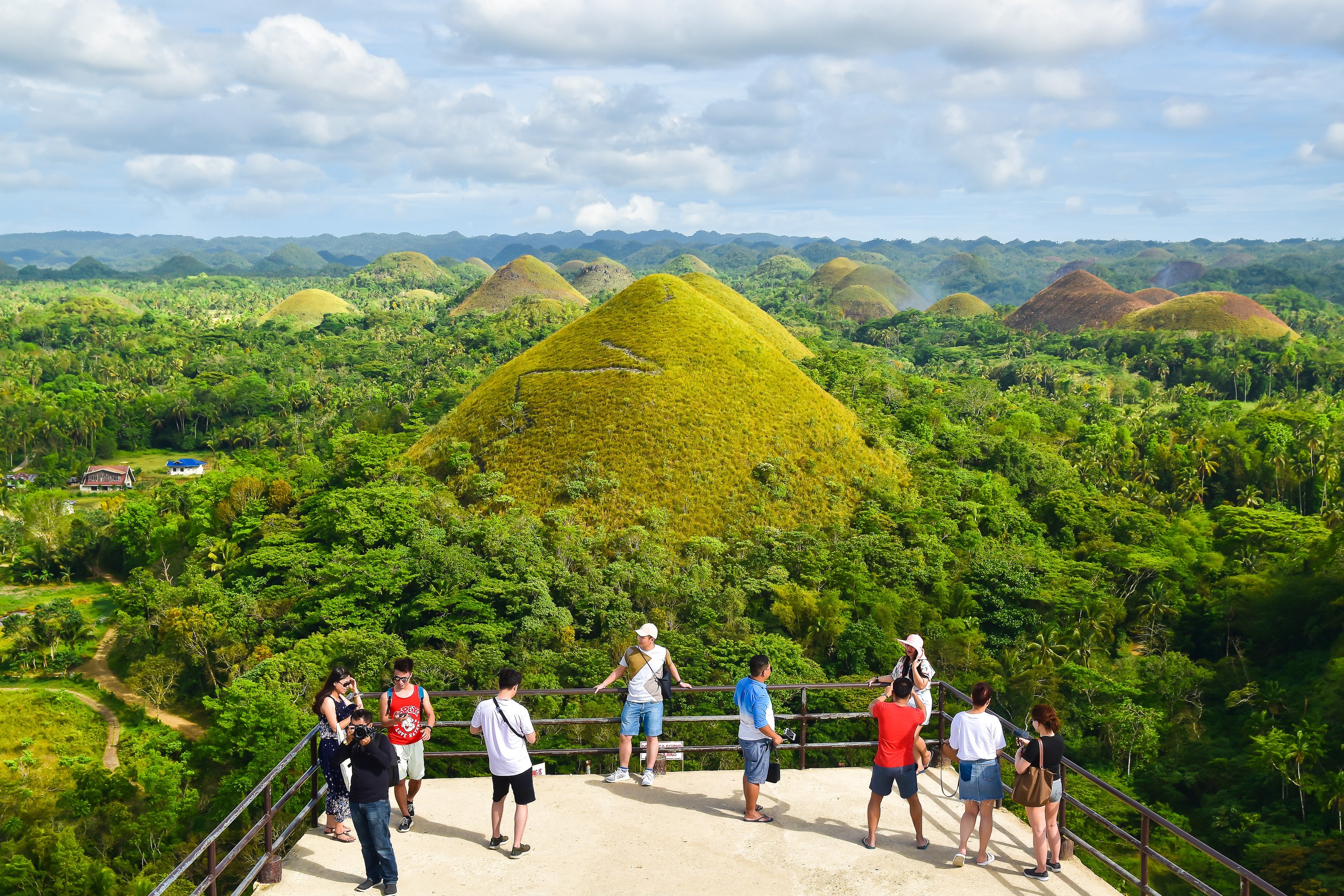 Chocolate Hills. Unesco last year declared the entire island of Bohol as the Philippines’ first Unesco Global Geopark for its “unique geological treasures” found in Chocolate Hills. Photo: Shutterstock