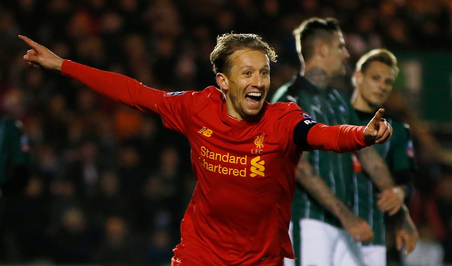 Lucas Leiva will always harbour special feelings for Hong Kong after making his Liverpool debut in the city. Photo: Reuters