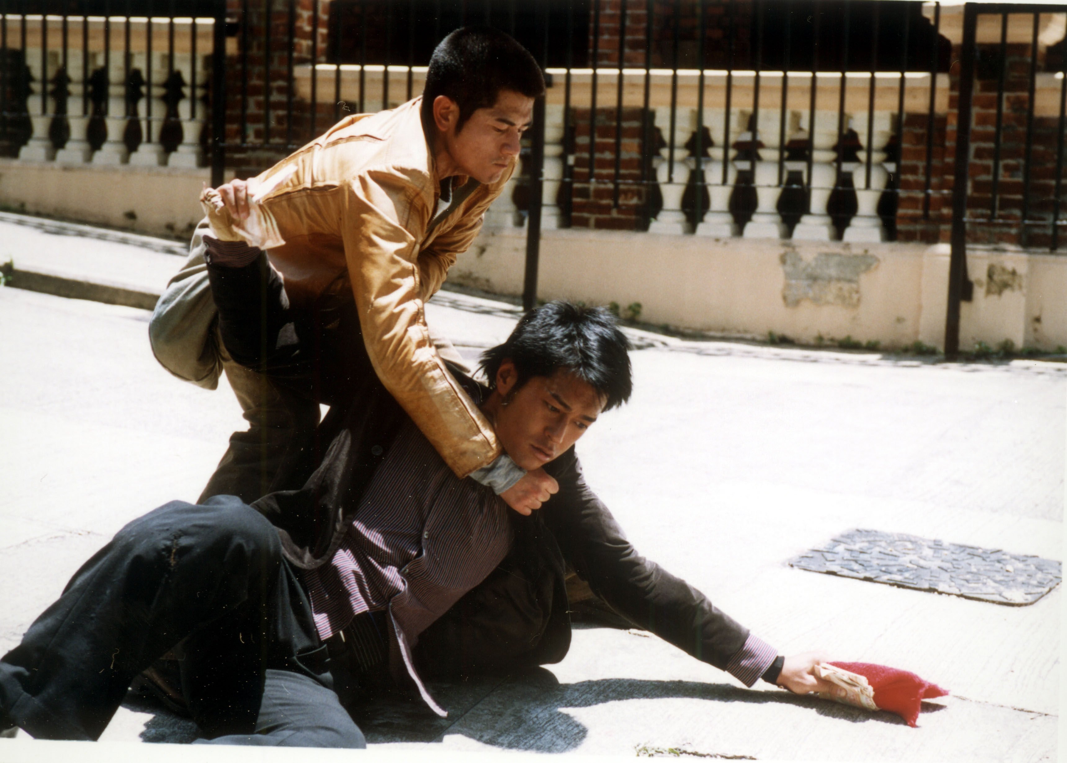 Aaron Kwok (top) and Louis Koo in a still from Throw Down, Hong Kong filmmaker Johnnie To’s movie about judo that was his loosely scripted tribute to Akira Kurosawa. It’s one of three forgotten classics of Hong Kong action cinema we highlight. Photo: China Star Entertainment Group