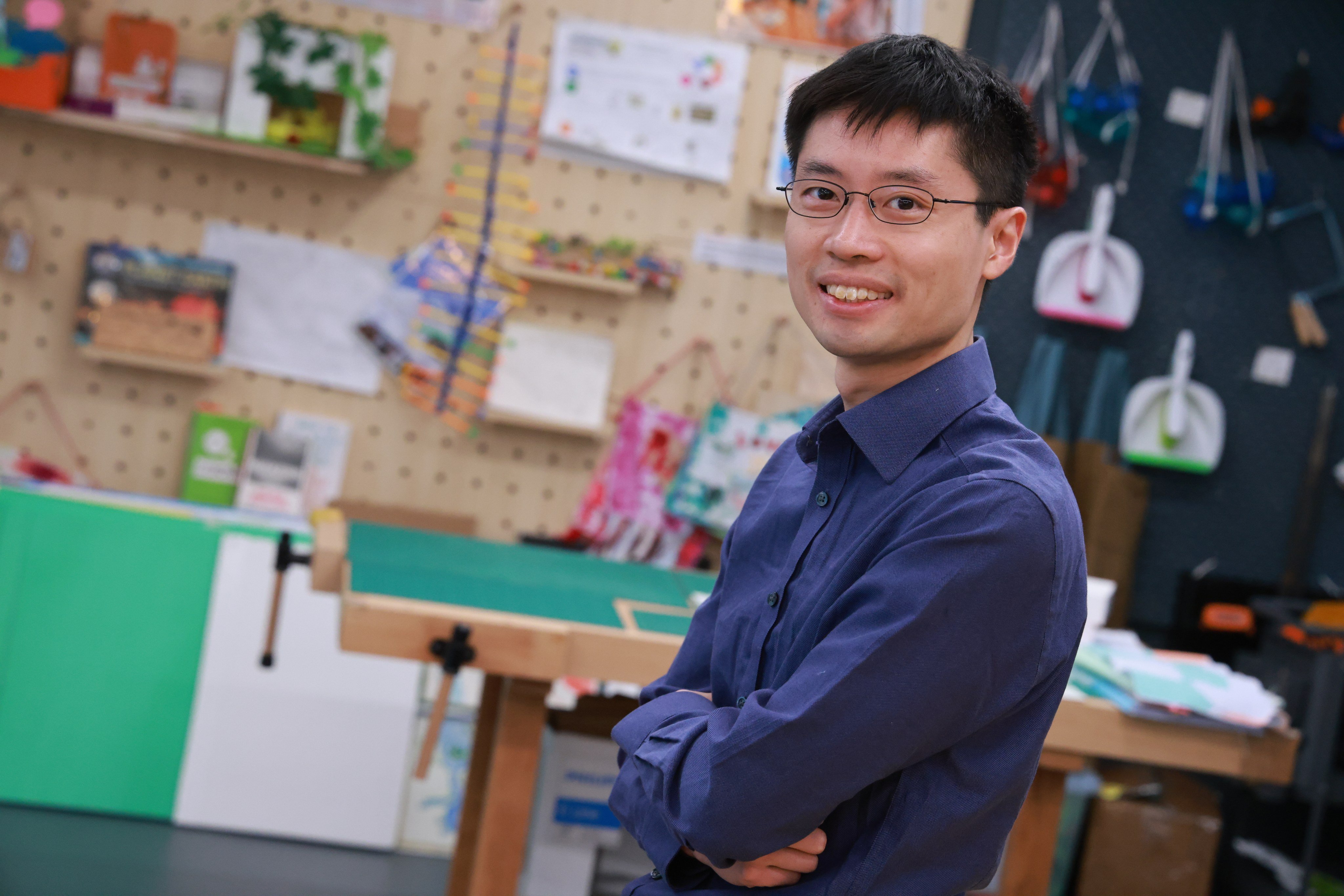 Professor Loh Po-shen of Carnegie Mellon University. He has found ChatGPT’s maths prowess to be equal to that of the top 0.1 per cent of secondary school students he has taught  Photo: May Tse
