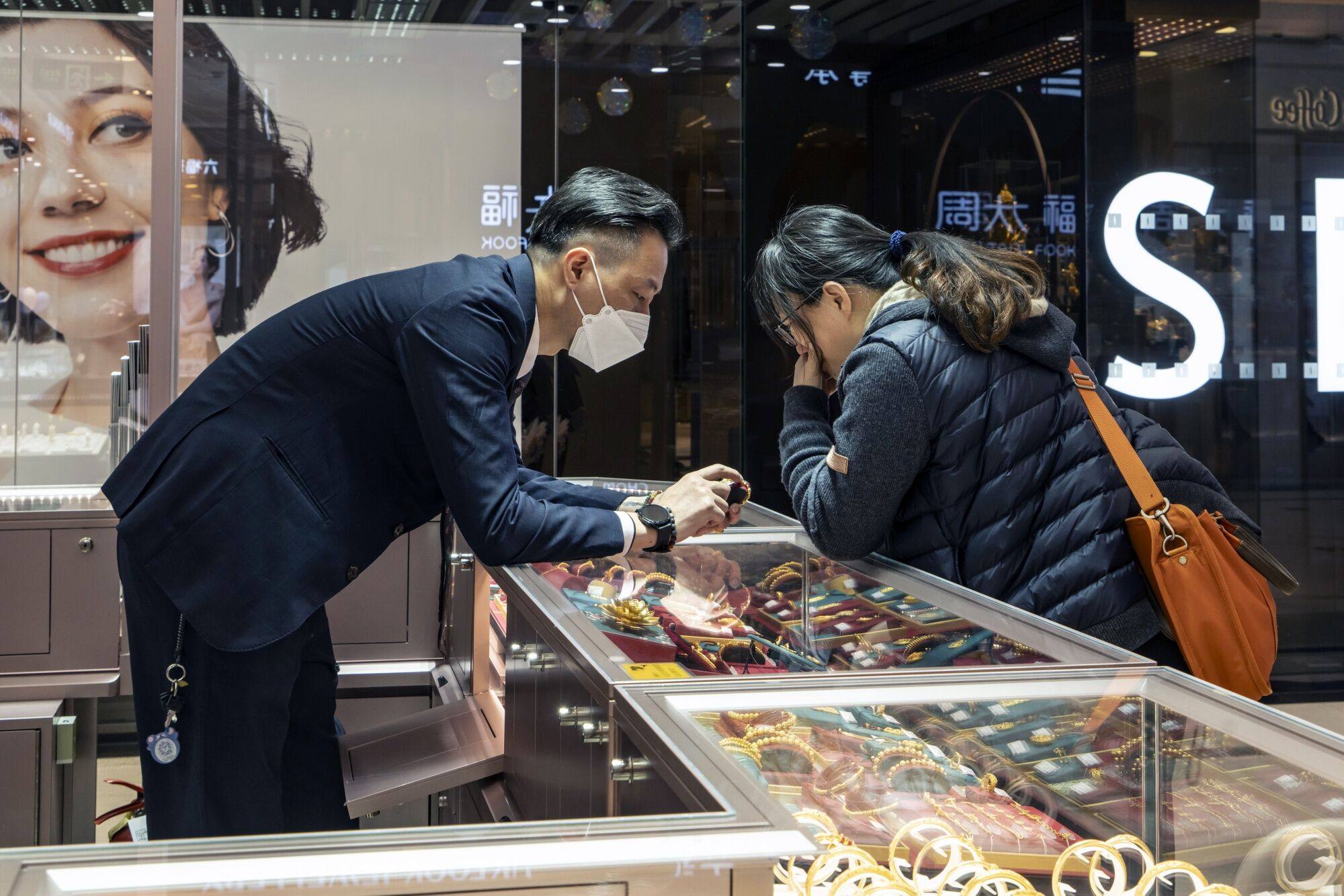 China’s retail sales rose by 5.5 per cent in January and February, year on year. Photo: Bloomberg