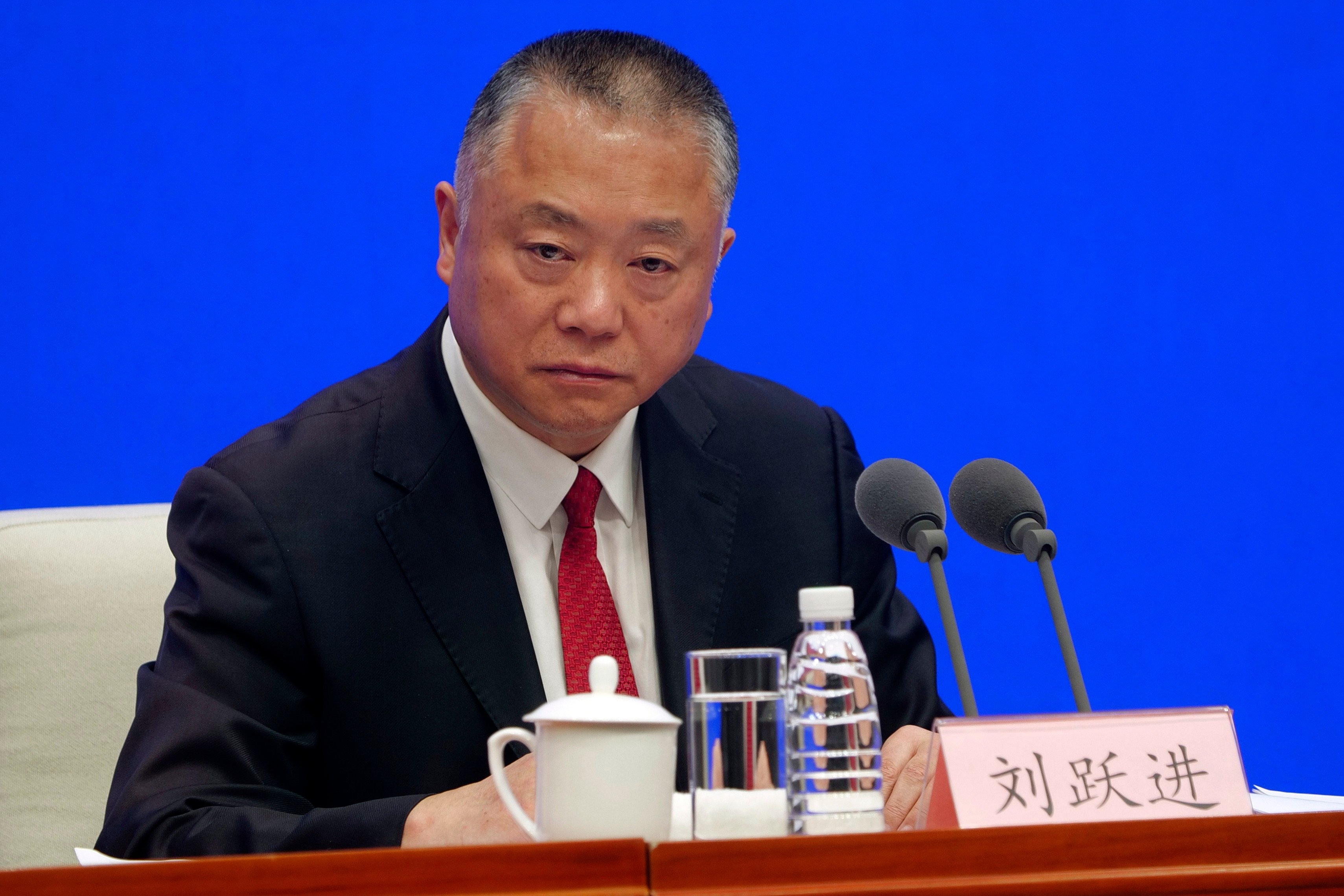 Liu Yuejin was appointed as the country’s first counterterrorism chief in late 2015. Photo: AP