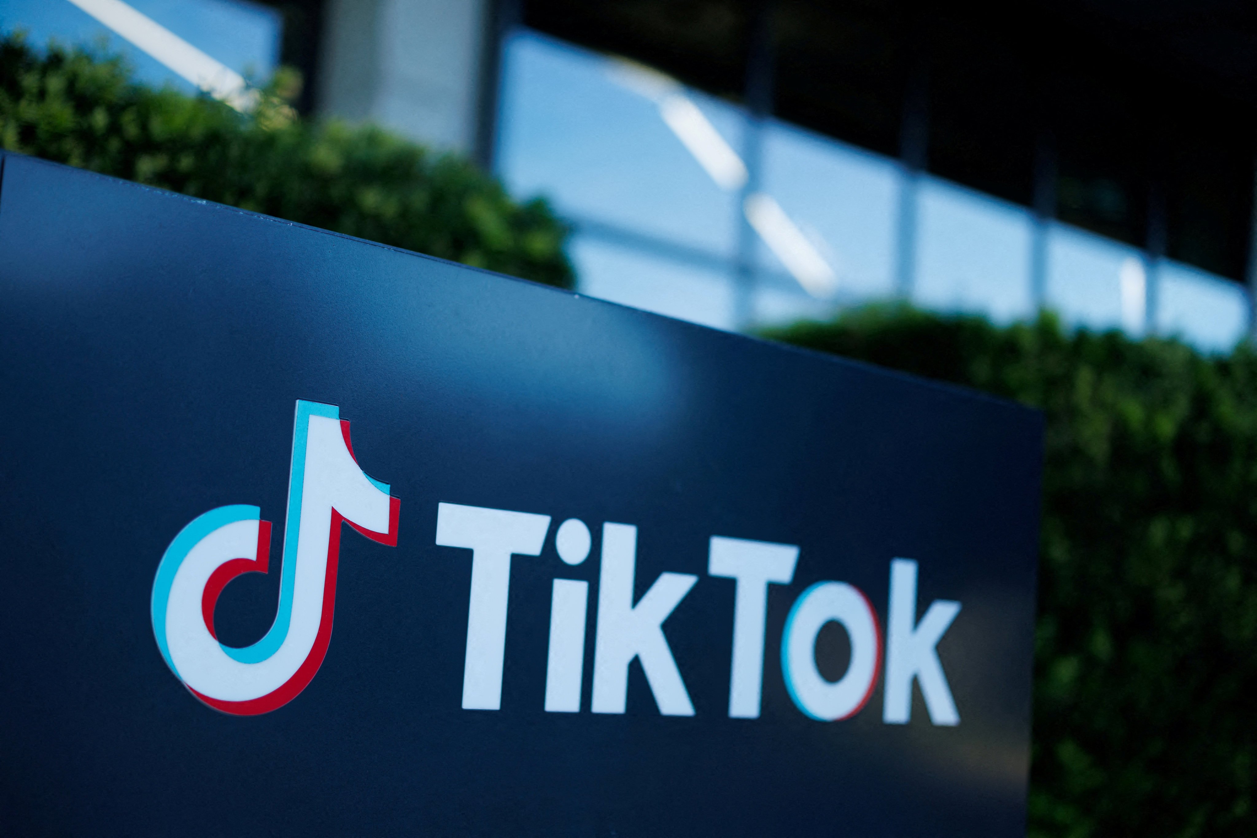 TikTok’s office in Culver City, California, is seen on March 13. The app has become for many a symbol of concern about China in the US. Photo: Reuters