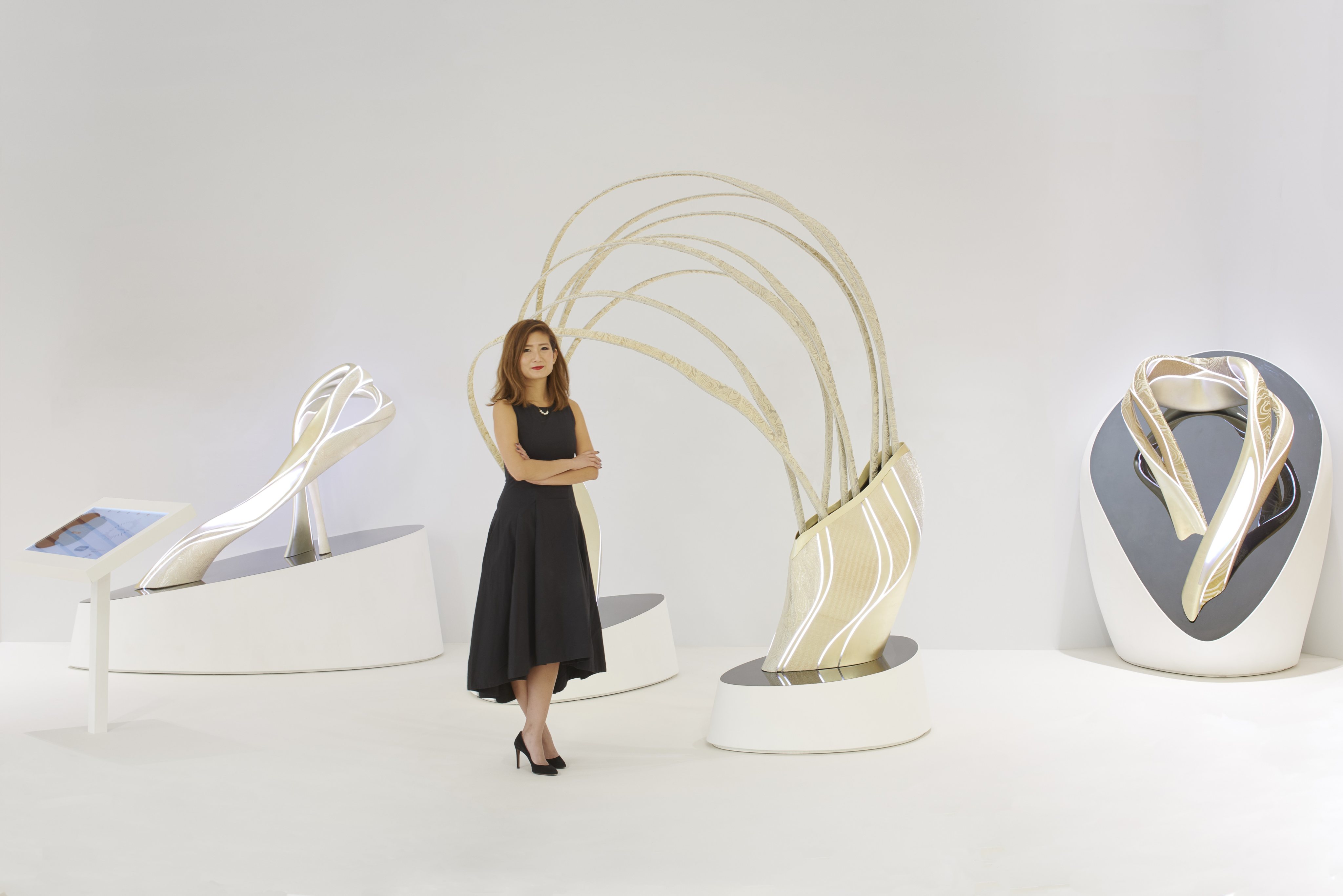 Hong Kong’s Elaine Ng Yan-ling founded The Fabrick Lab, a design house whose innovative works include pieces for Swarovski, UBS bank and the Hong Kong stock exchange. Photos: Handout