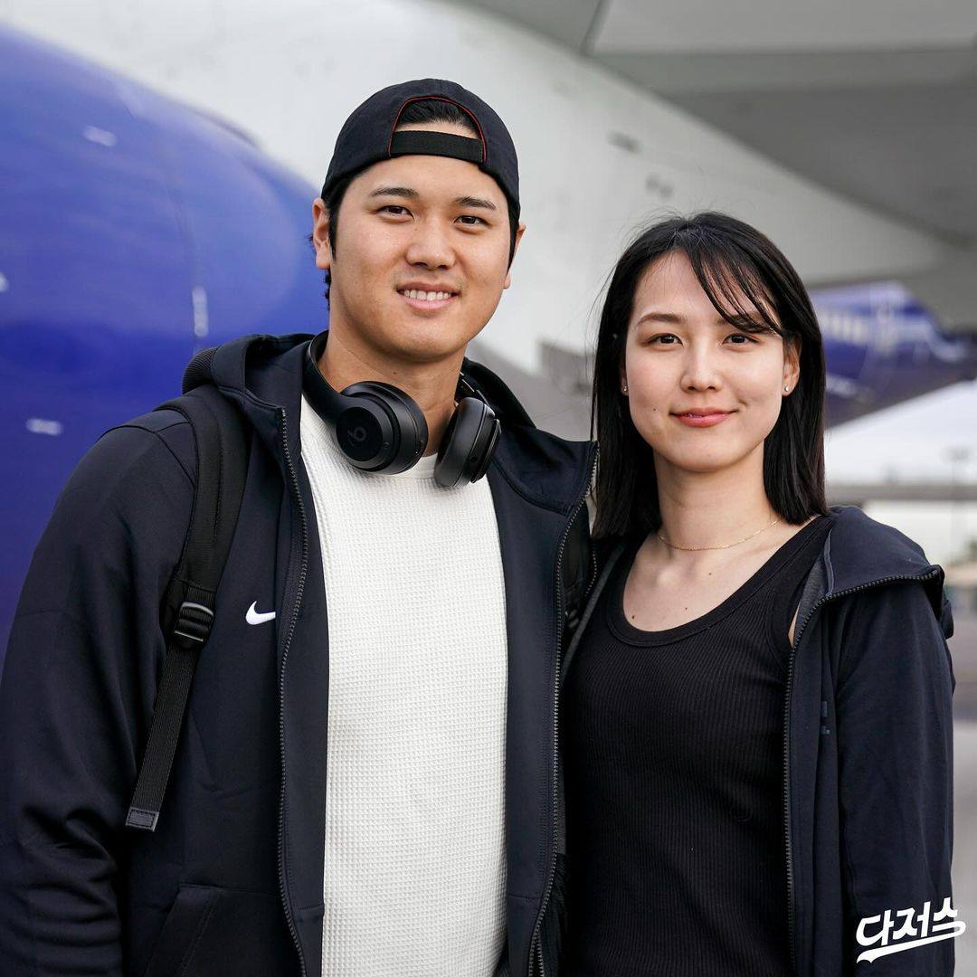 Japanese baseball superstar Shohei Ohtani’s wife has been revealed to be Mamiko Tanaka, a former pro basketball player for Fujitsu Red Wave. Photo: @dodgers/Instagram