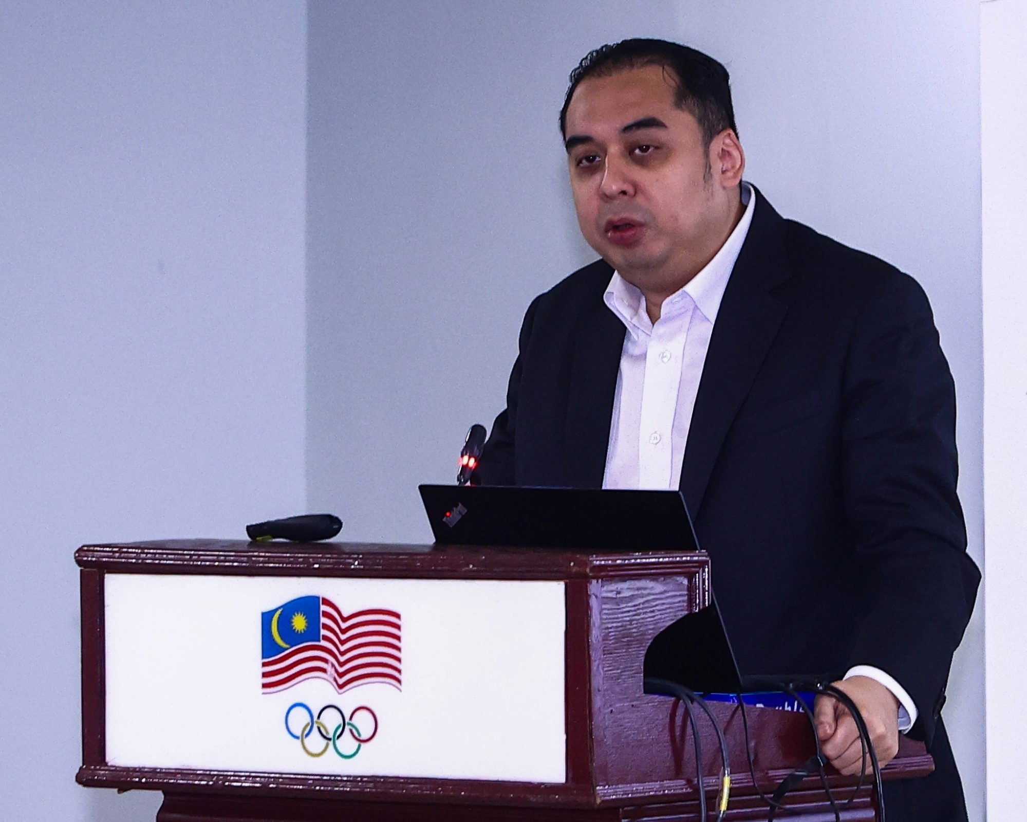 Mohamad Nazifuddin, the head of Malaysia’s Olympic Council Malaysia. Photo: Handout