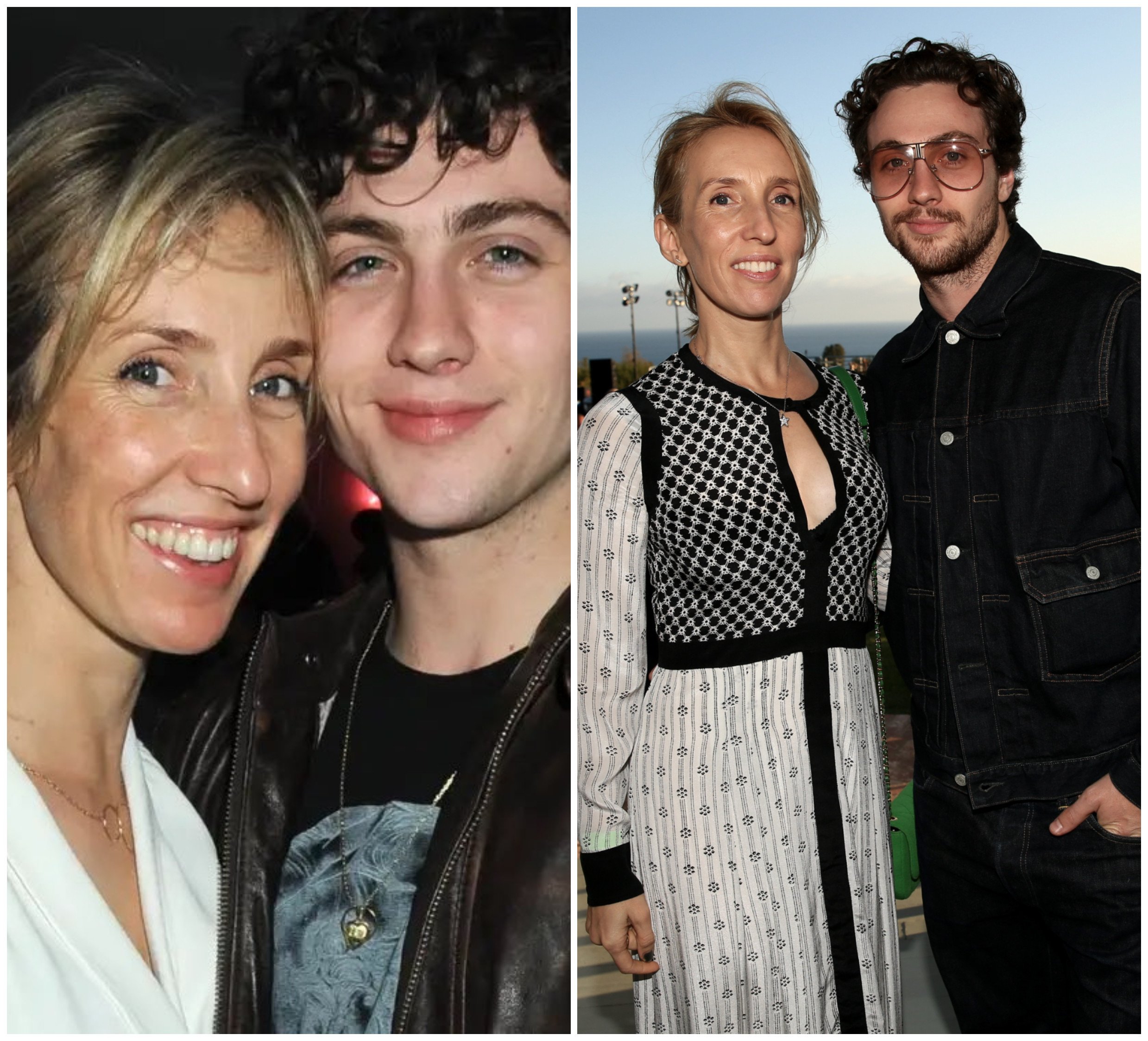 Film director Sam Taylor Johnson and her actor husband Aaron Taylor Johnson – who’s rumoured to be the new James Bond. Photos: X, AFP
