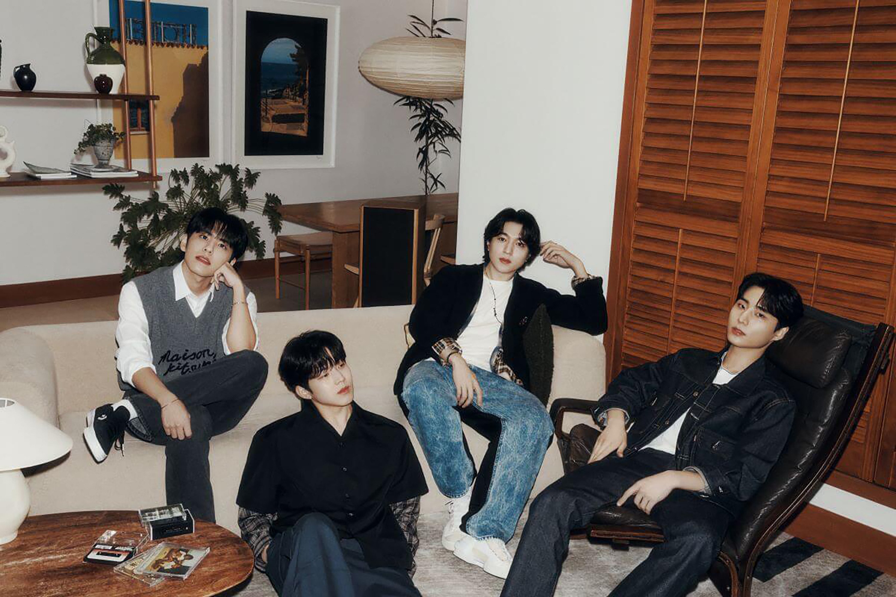 Day6, a K-pop rock band, discuss their unexpected success while on hiatus for members’ military service, reveal why their aspirations remain modest and talk about their new album. Photo: JYP Entertainment