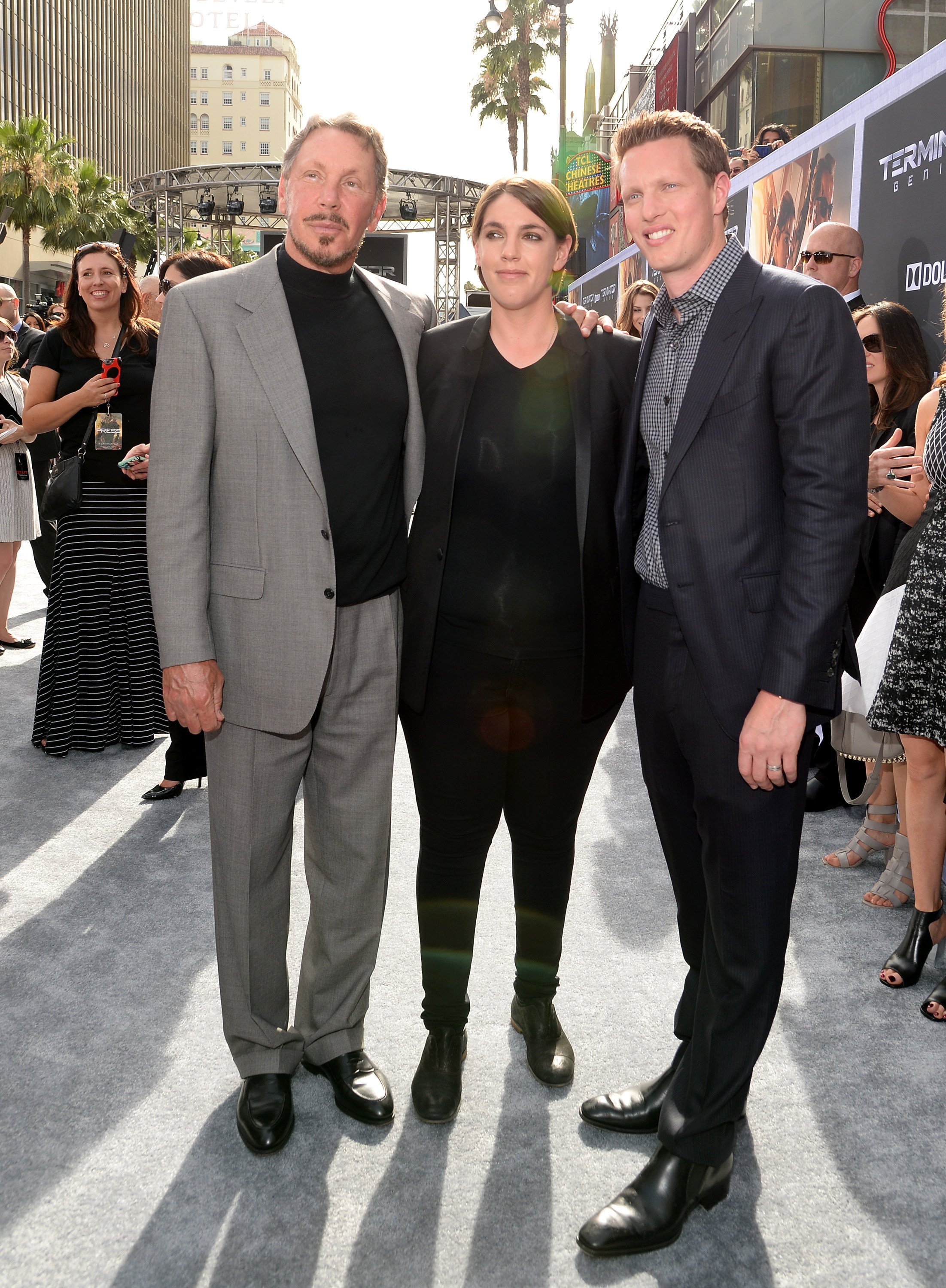 Meet Megan Ellison and David Ellison, the children of Larry Ellison; both are big behind-the-scene names in Hollywood. Photo: Getty Images