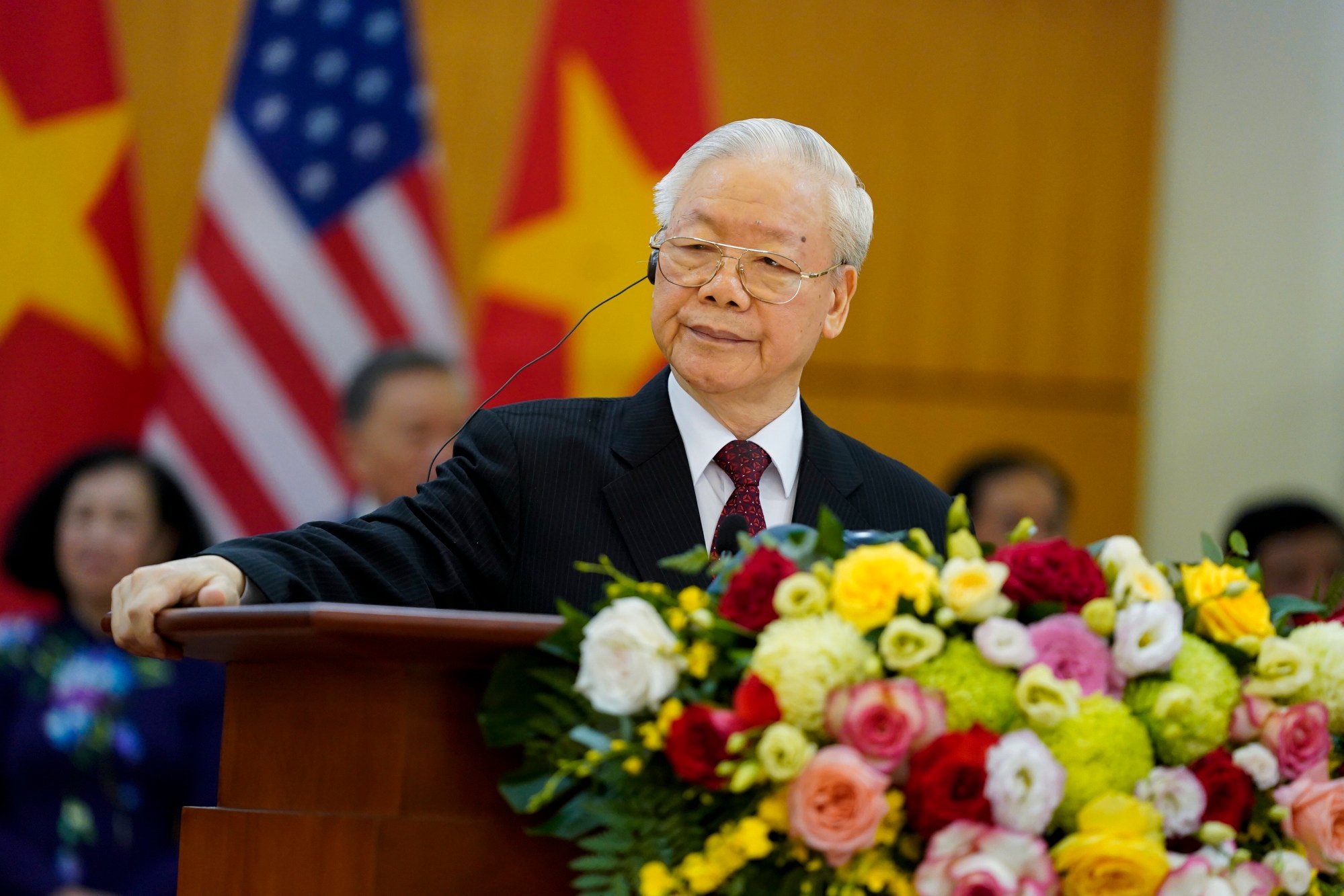 Vietnam’s General Secretary Nguyen Phu Trong is set to hand over power in the coming years. Photo: AP