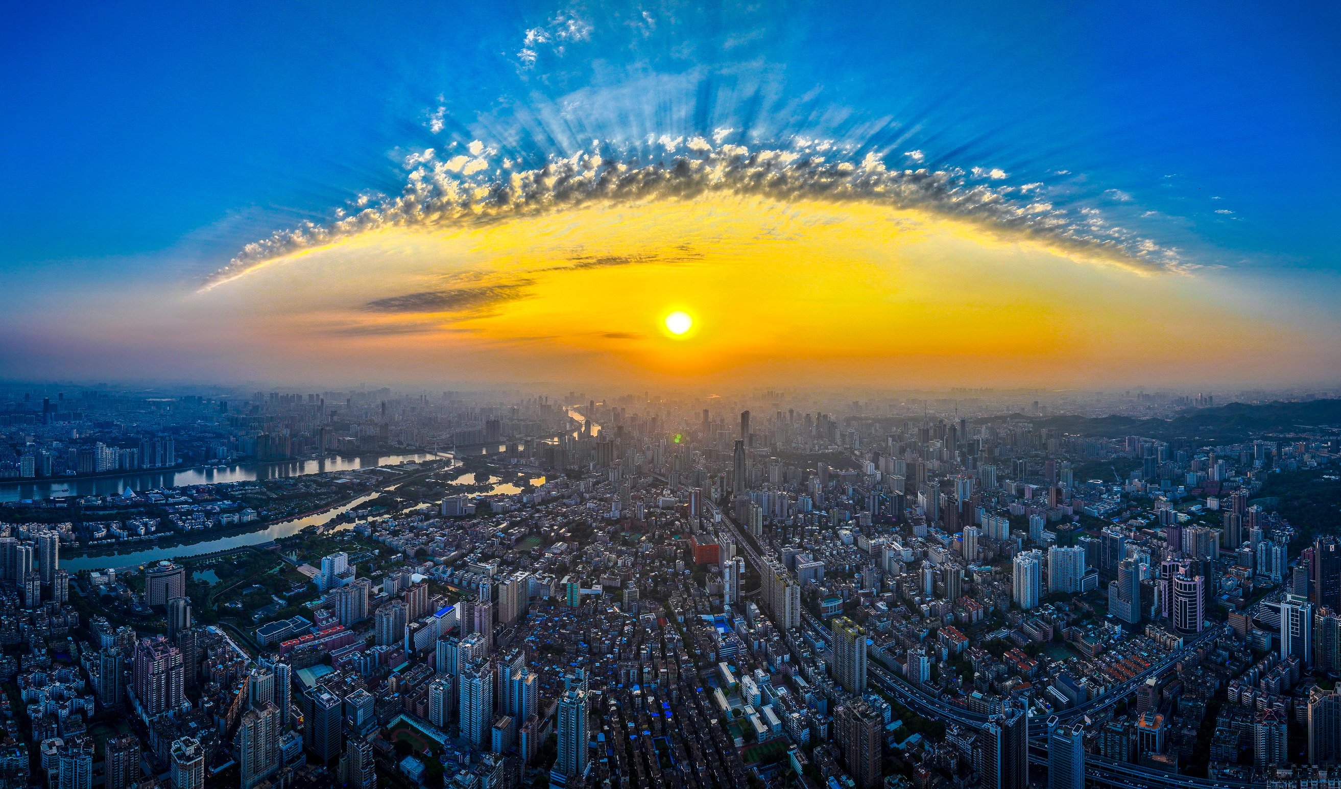 The Greater Bay Area is a key focus of economic development for Beijing. Photo: Xinhua/Liu Dawei