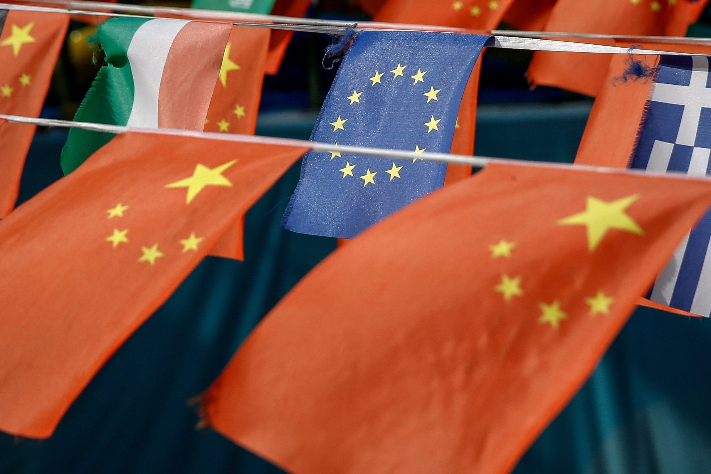 The first dialogue under the China-EU Working Group on Financial Cooperation took place this week. Photo: EPA-EFE