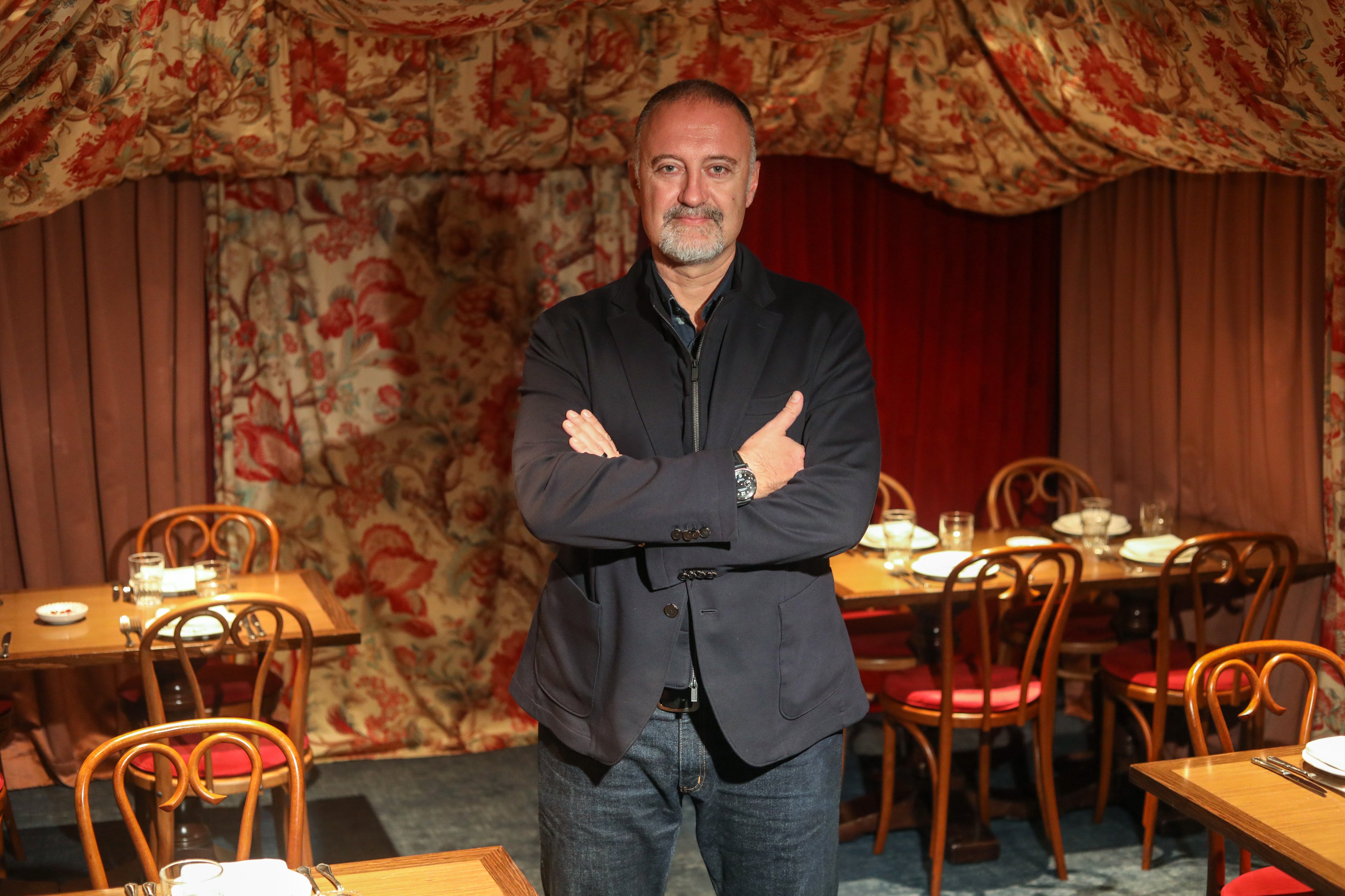 Restaurateur Christian Talpo, Interim chief executive of Pirata Group, at The Sixteenth, one of the group’s outlets, in Quarry Bay, Hong Kong. Photo: Sun Yeung