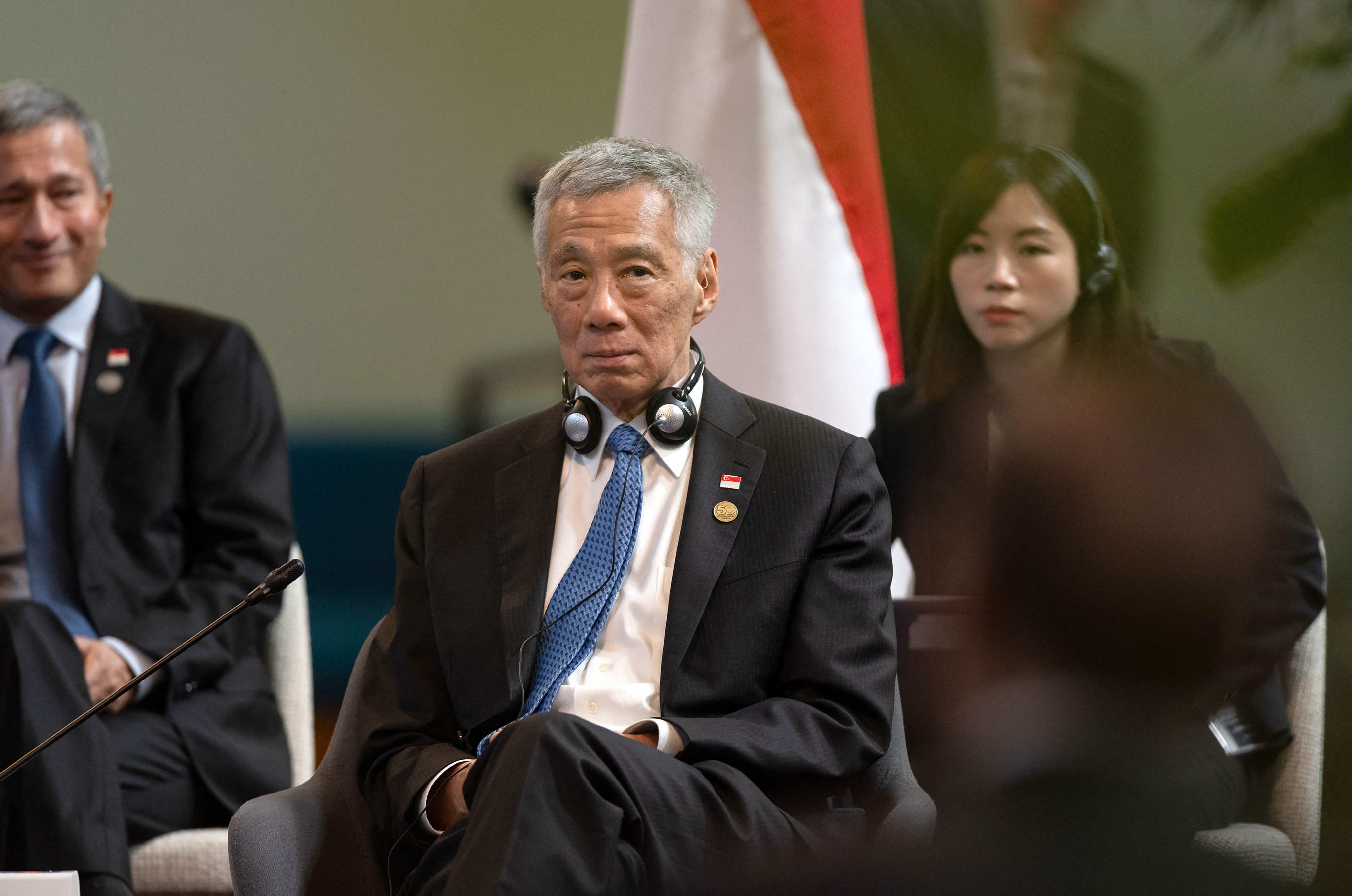 Singapore’s Prime Minister Lee Hsien Loong attends the Asean-Australia summit in Melbourne on March 6. Photo: AFP