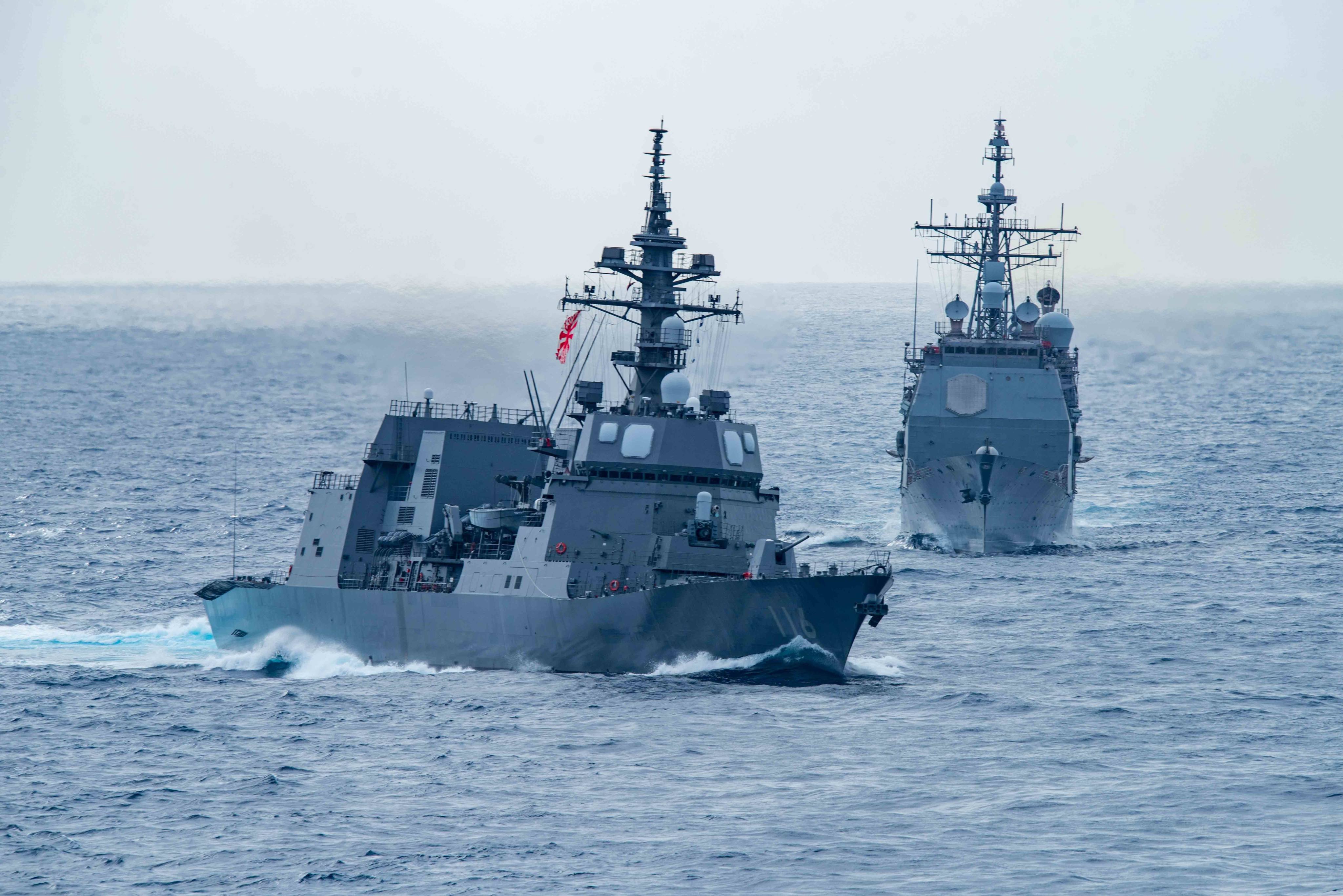 The US and Japan routinely conduct joint naval drills. The European Union is reportedly seeking a security deal with Japan that could include such exercises in the Indo-Pacific. Photo: US Navy