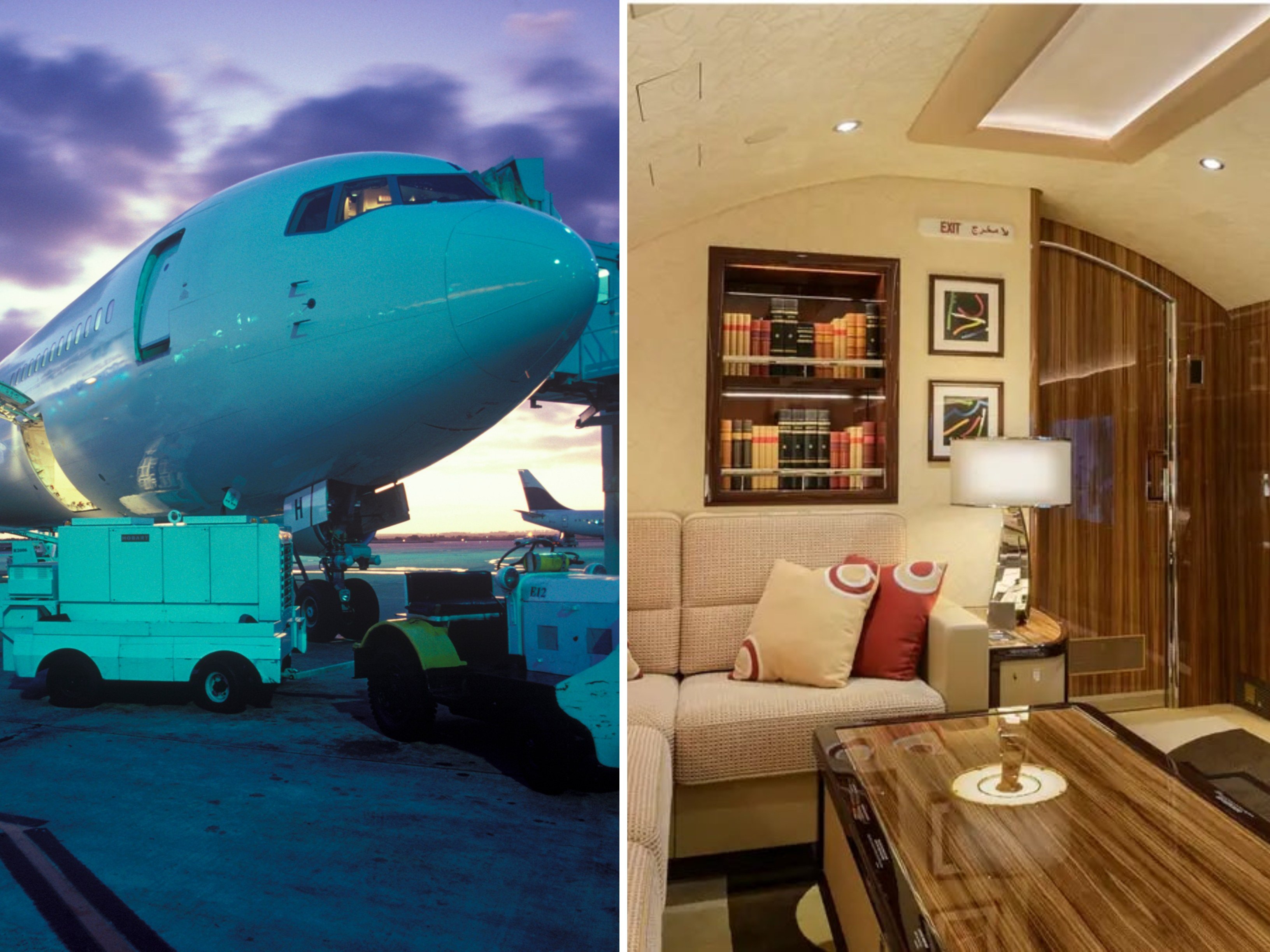 Ever wondered what it looks like inside the world’s largest private jet? Photo: Getty Images, Business Insider