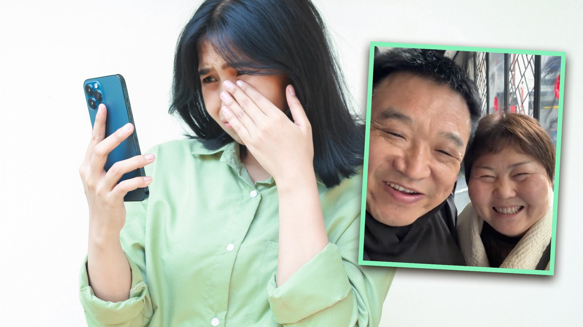 Increasing numbers of young people in China who come from loveless families are seeking solace in “digital parents” on mainland social media. Photo: SCMP composite/Shutterstock/Douyin