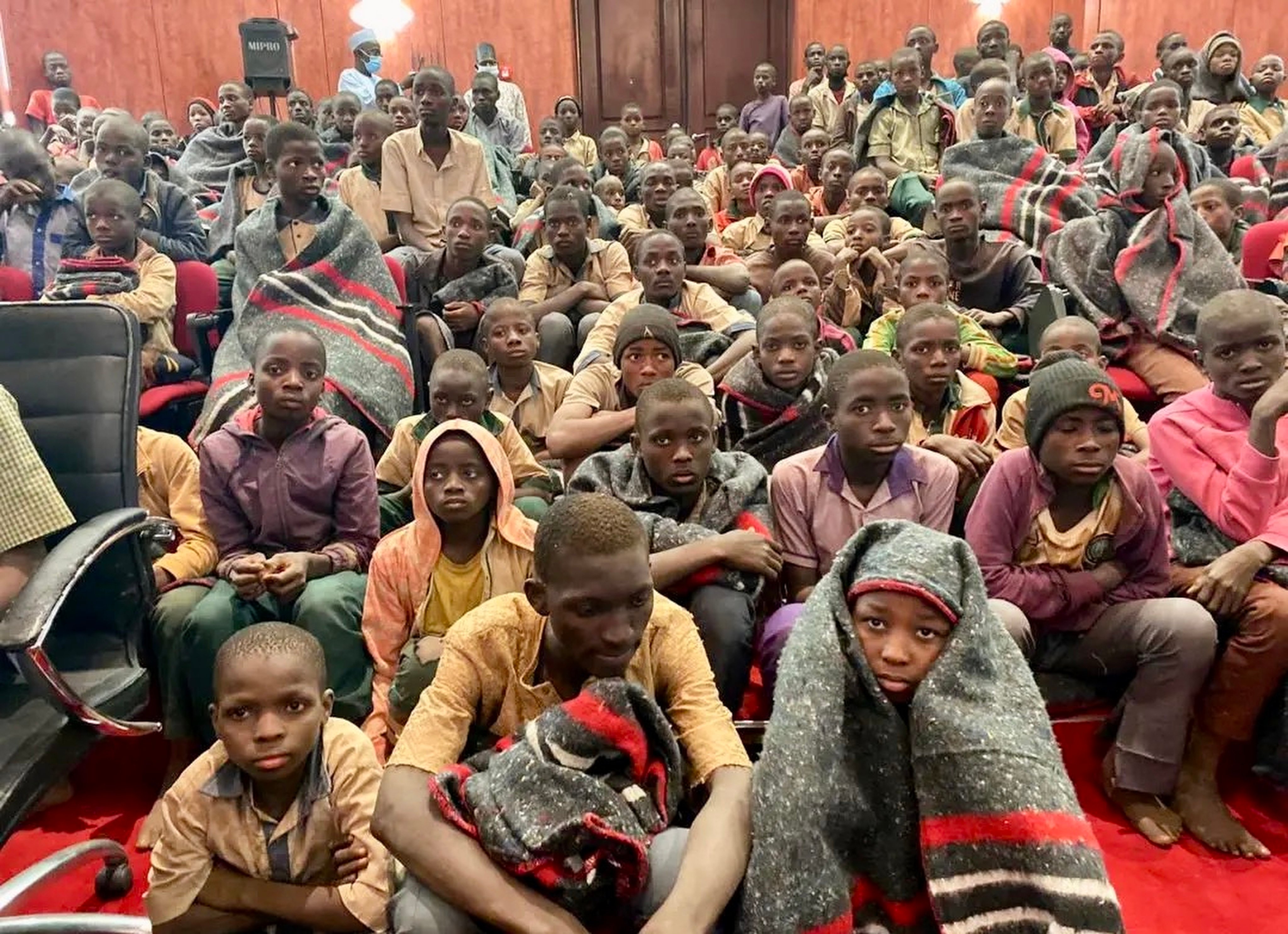 Children kidnapped earlier this month in Nigeria have been released. Photo: Handout