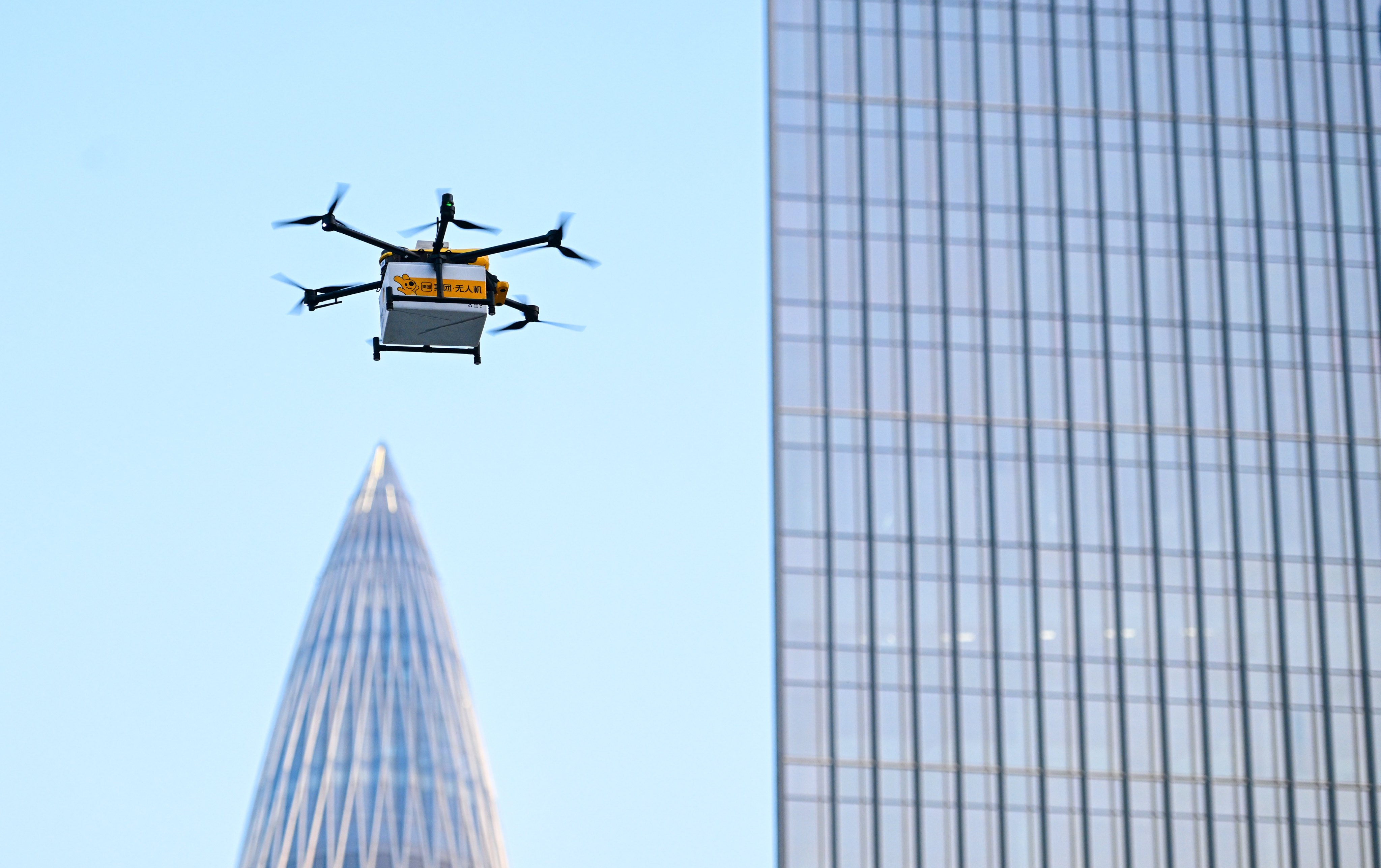 A district in China’s southern provincial capital has been named as a staging ground for the “low-altitude economy”, a growing sector most familiar to consumers through drones. Photo: Xinhua