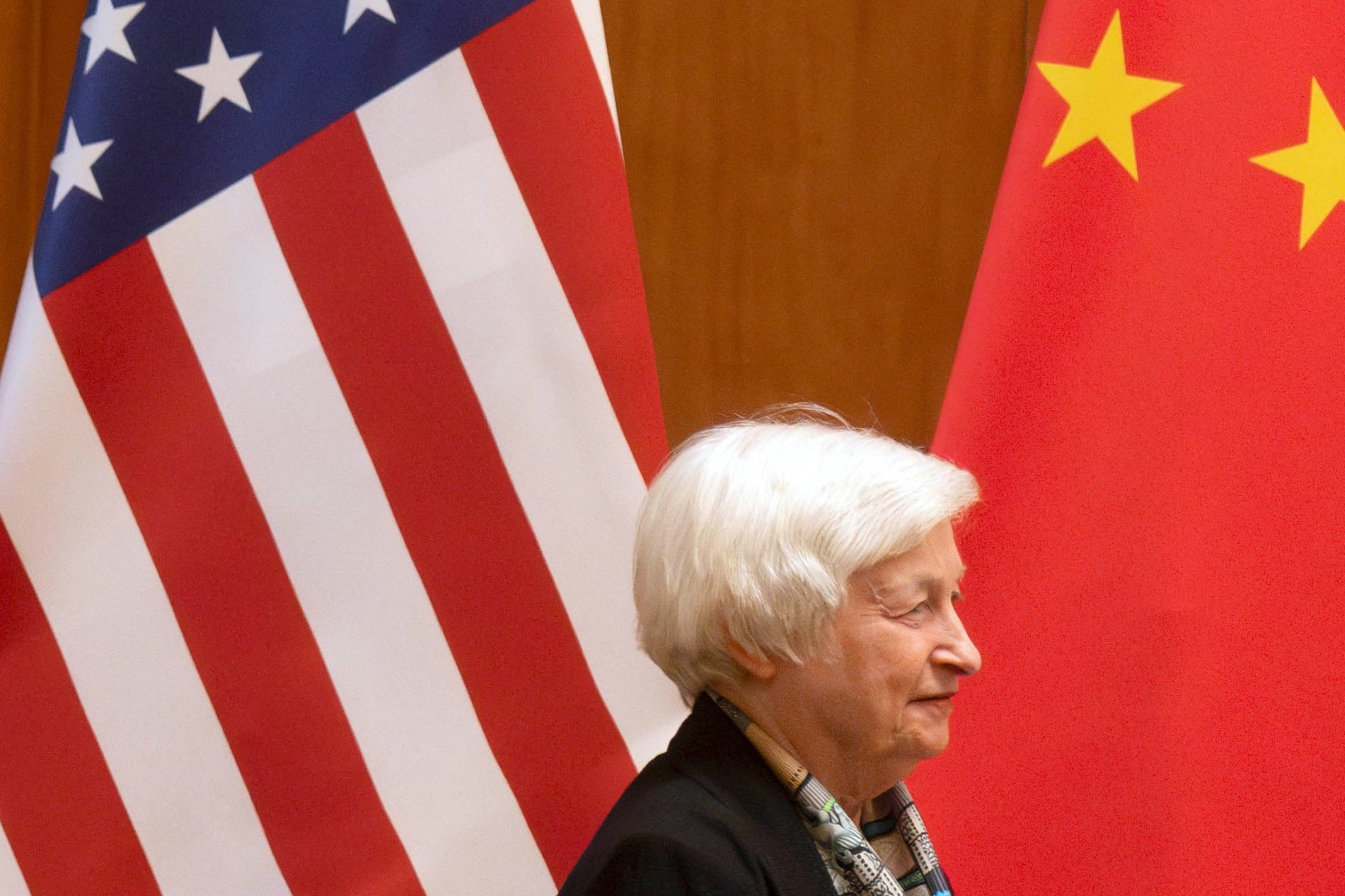 US Secretary of the Treasury Janet Yellen is seen during her visit to Beijing in July. She is scheduled to return to China in early April. Photo: Reuters