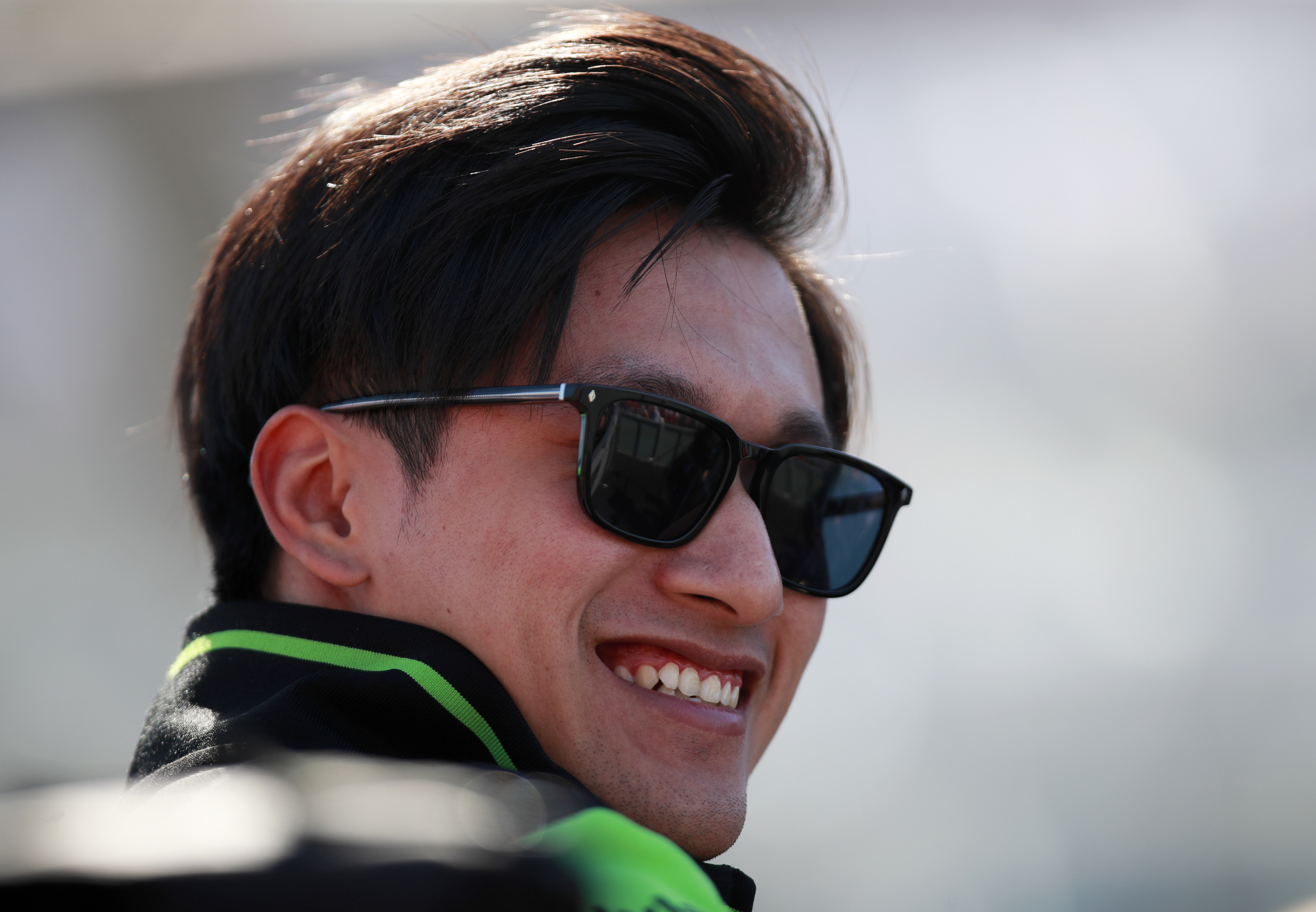 Zhou’s arrival in Shanghai is set to make huge waves, with a movie-style documentary on his career released two days before the race. Photo: Xinhua