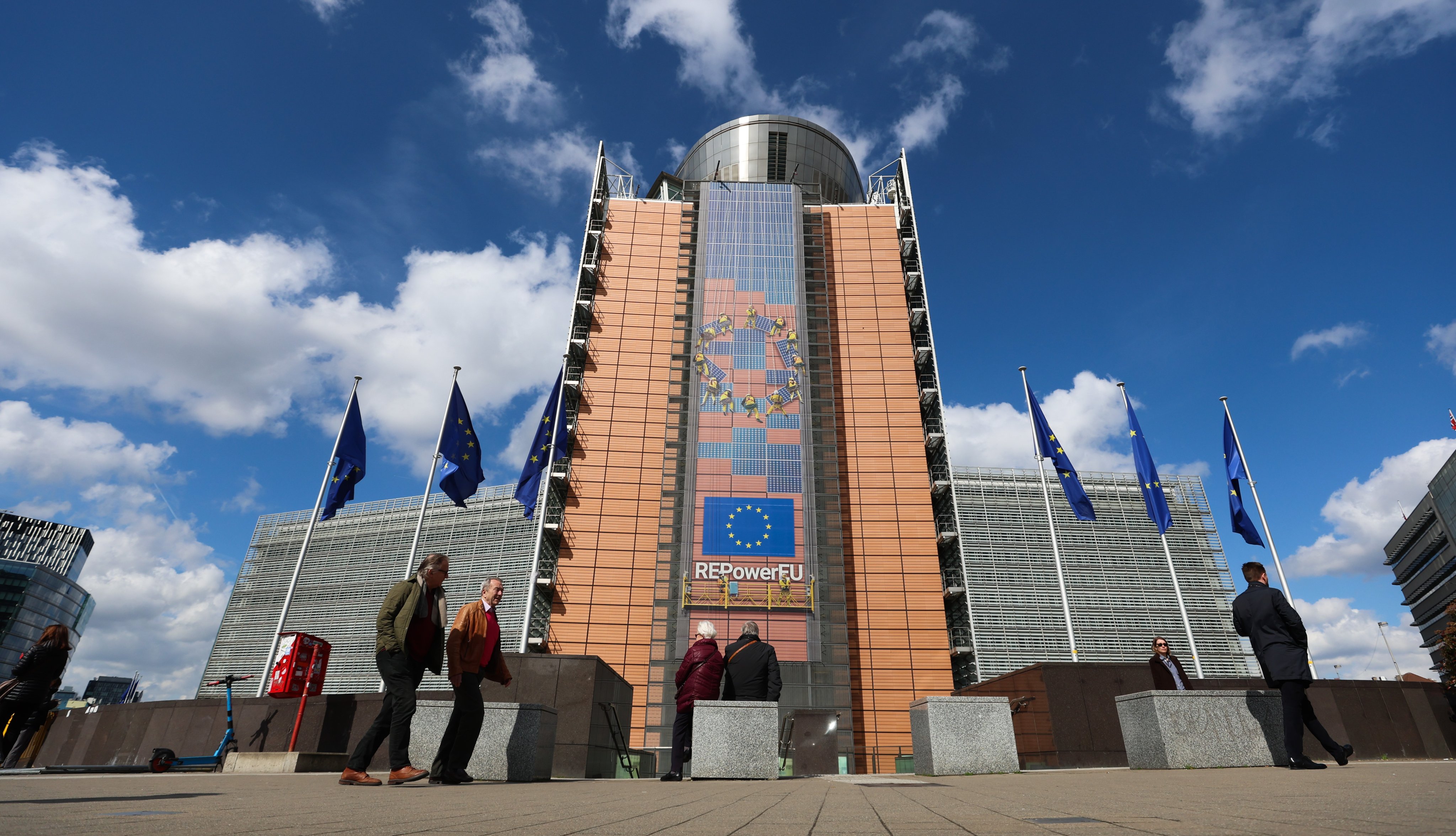 The European Commission headquarters in Brussels, Belgium. Photo: EPA-EFE
