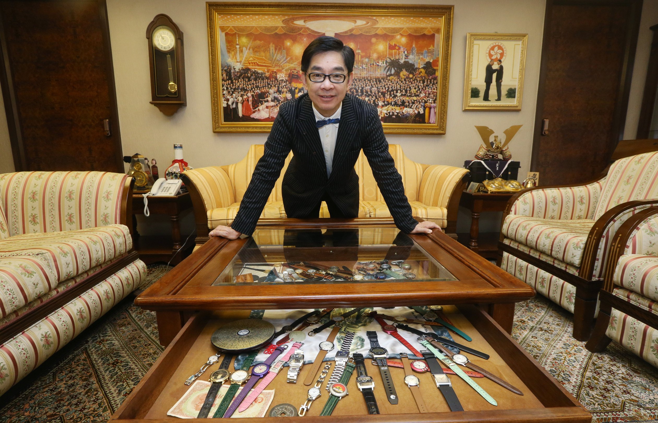 Watchmaking tycoon Eddy Li dies aged 69. The Campell Group chairman founded his company in 1989. Photo: David Wong
