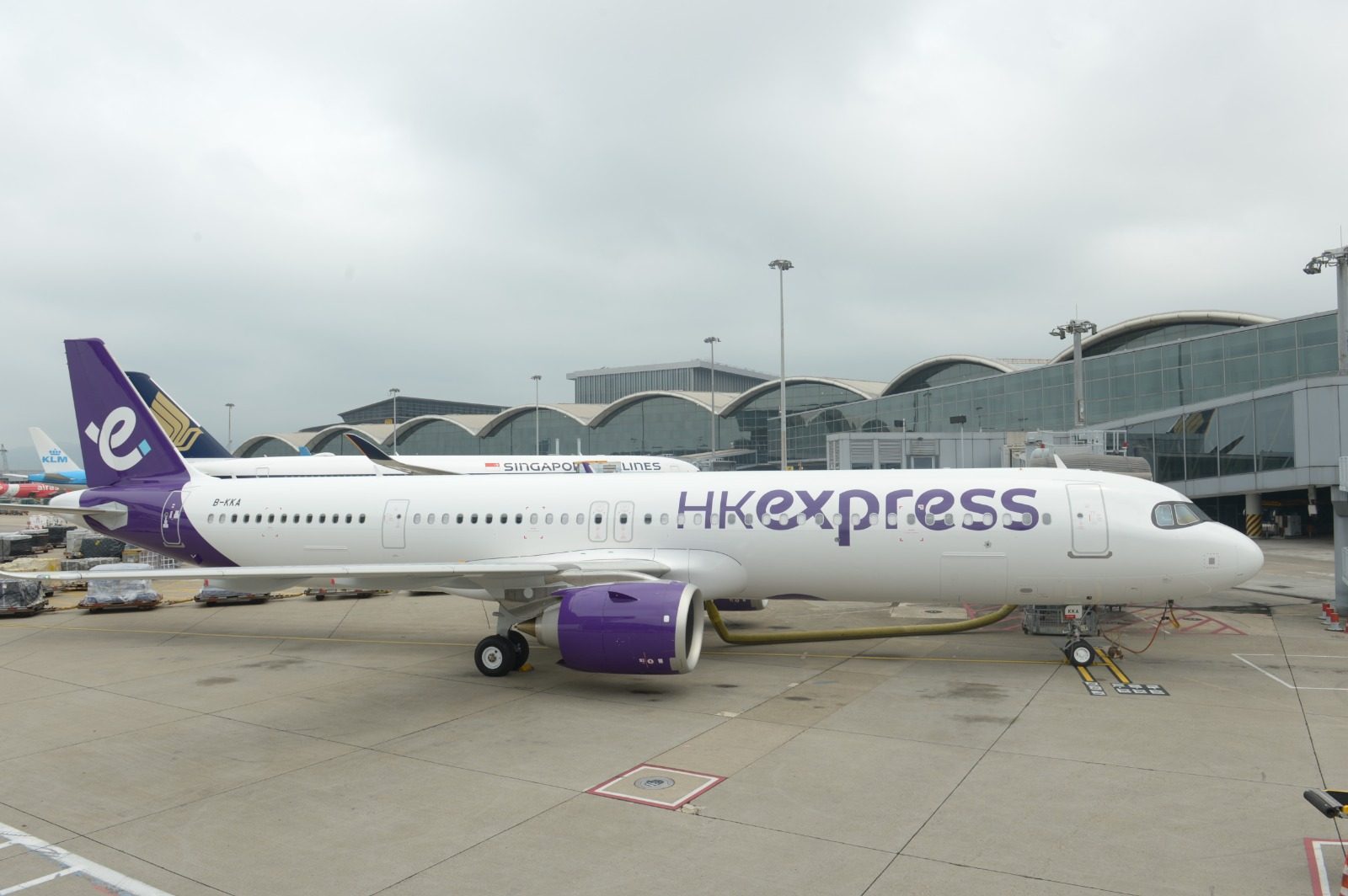 HK Express aircraft in Airport. Photo: Handout