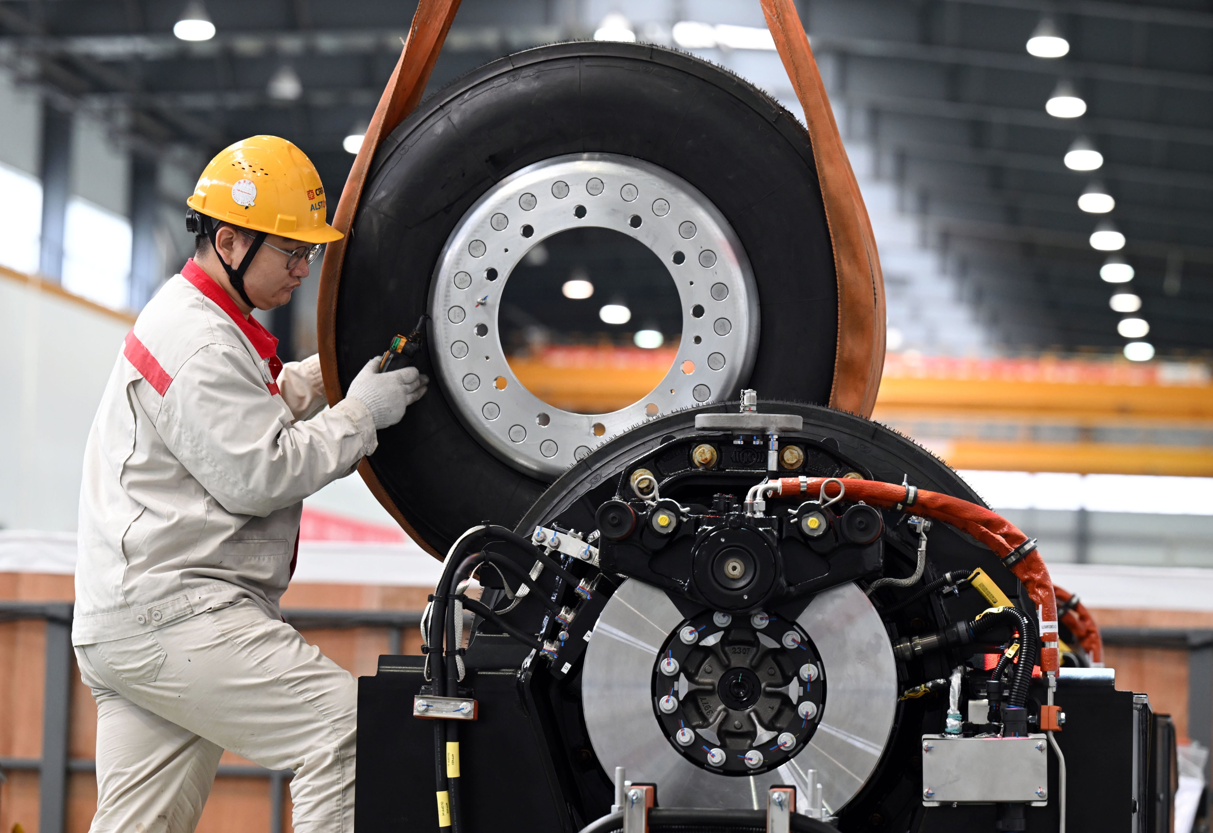 CRRC Qingdao Sifang Locomotive Co had hoped to provide 20 electric push-pull trains and their maintenance. Photo: Xinhua