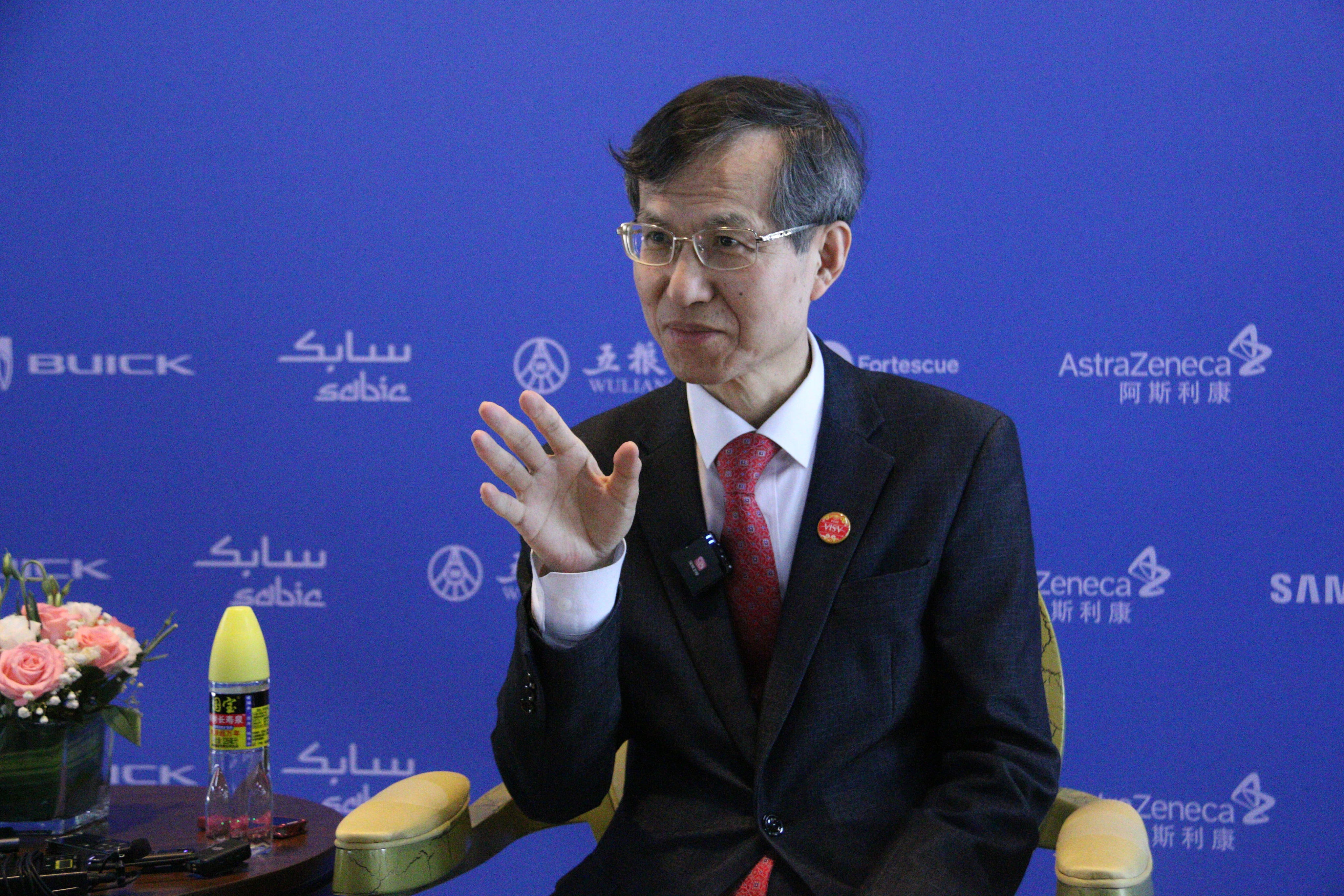 Speaking to reporters on Wednesday at the annual Boao Forum for Asia in Hainan, China, Lee Hee-sup, the head of the Trilateral Cooperation Secretariat, said he hoped for a leaders’ summit “in the near future”. Photo: China Review News Agency
