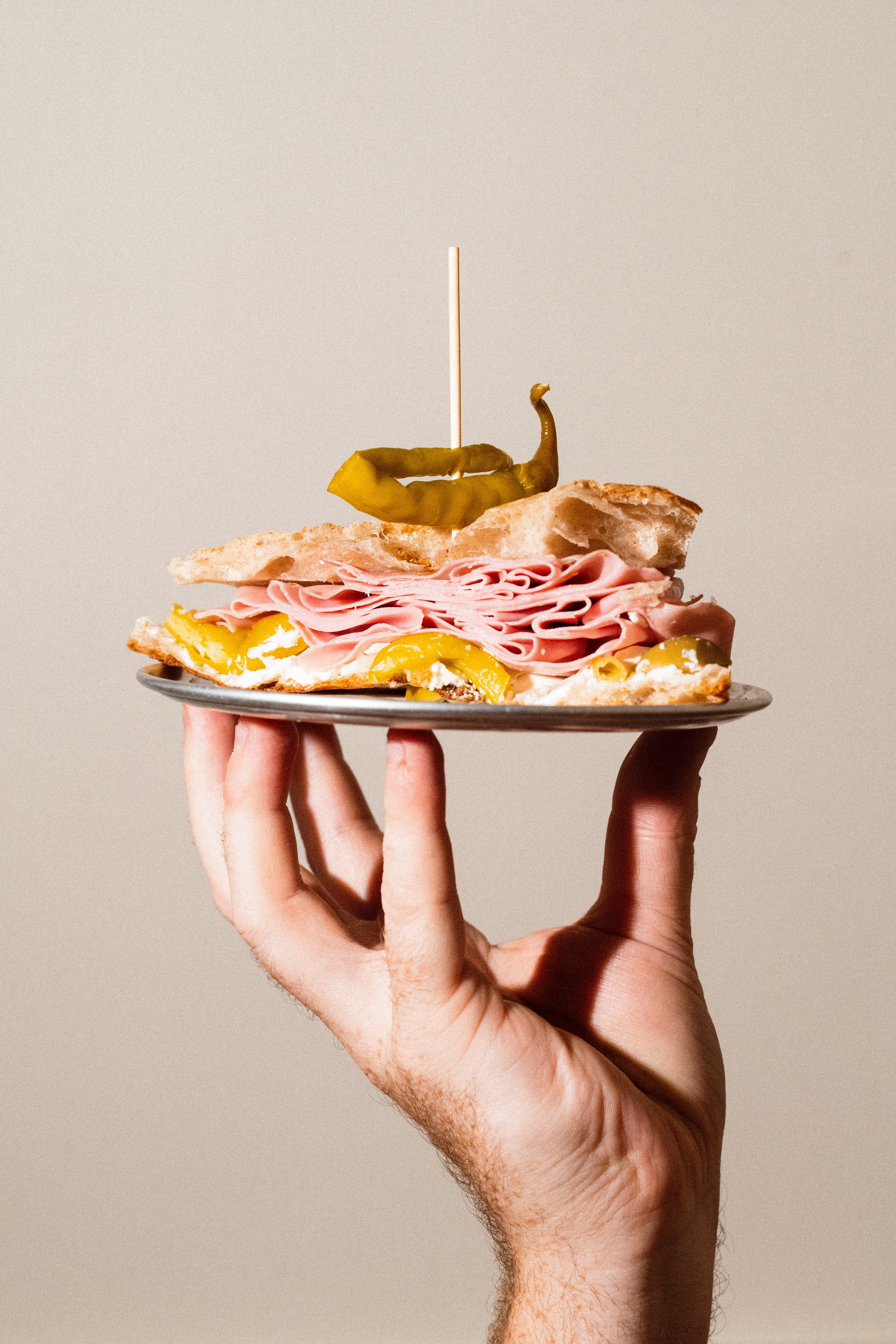 A sandwich at Bar Leone, which has been at the forefront of the Hong Kong bar scene’s shift towards high-quality food in line with consumers’ increasing demand for a holistic bar experience. Photo: Bar Leone