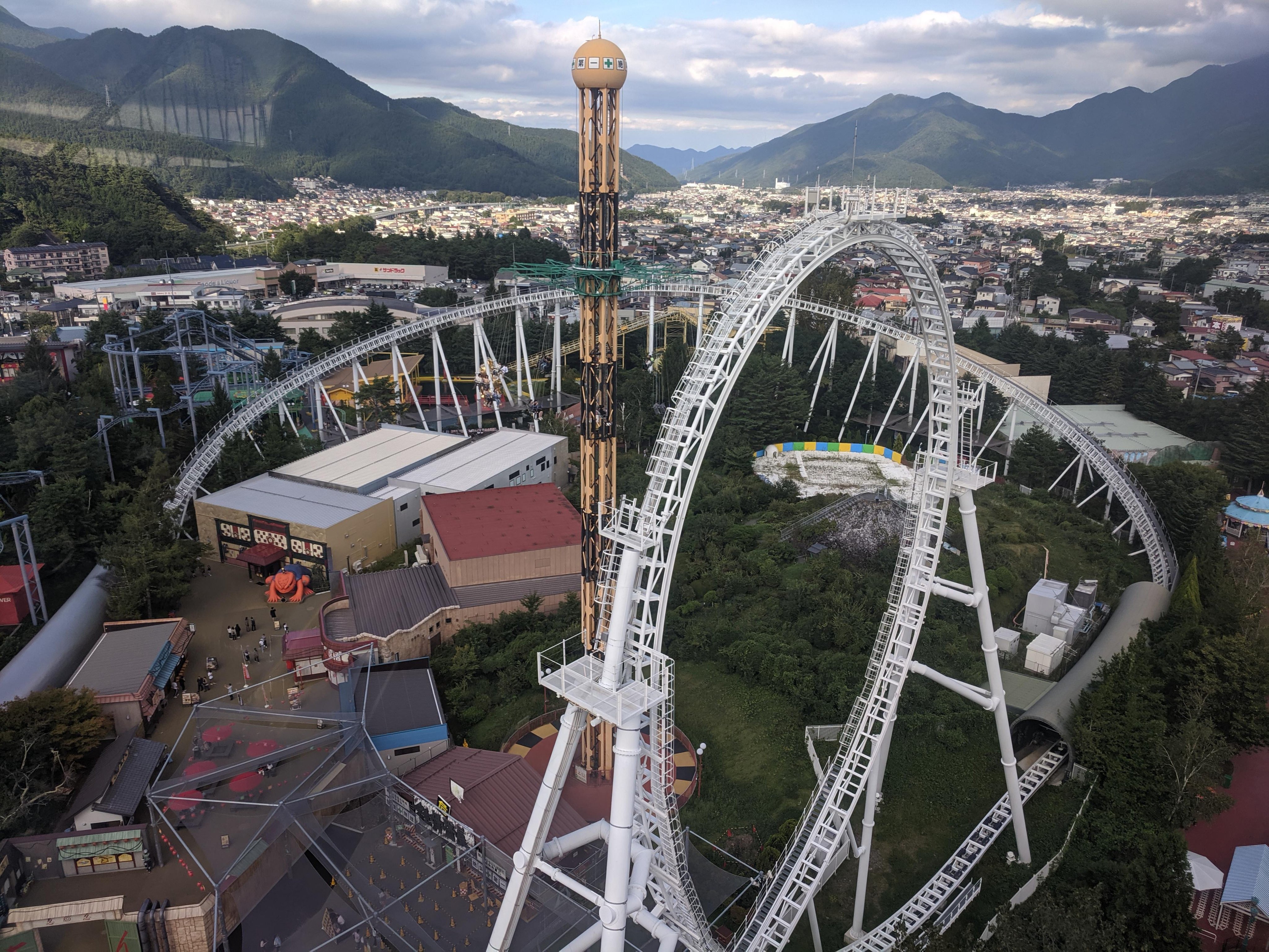 The Do-Dodonpa steel roller coaster at Fuji-Q Highland in Fujiyoshida, Yamanashi, Japan. Photo: Handout