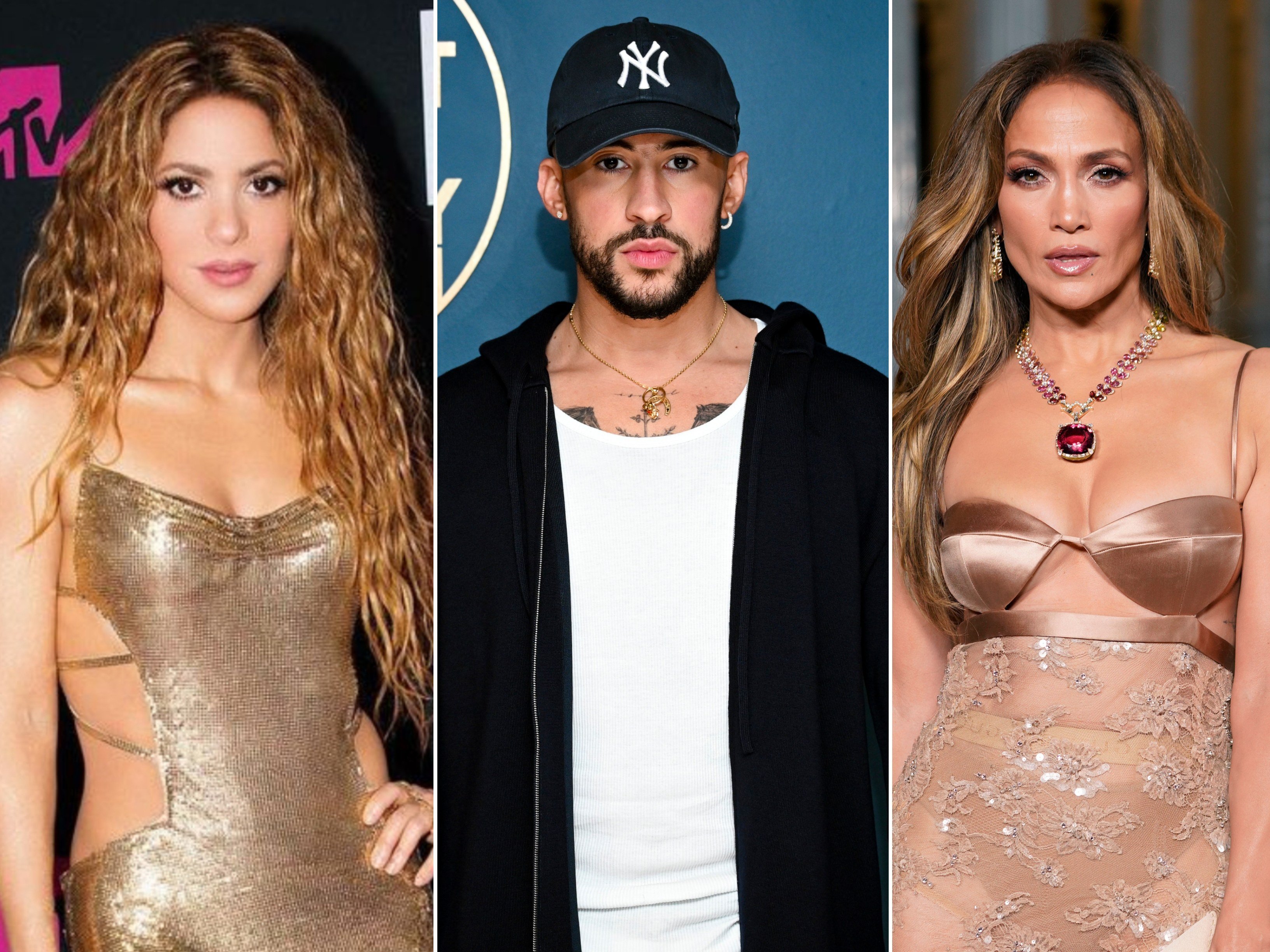 From Shakira and Bad Bunny to J.Lo, here are the richest Latin singers. Photo: @shakira/Instagram, Getty Images