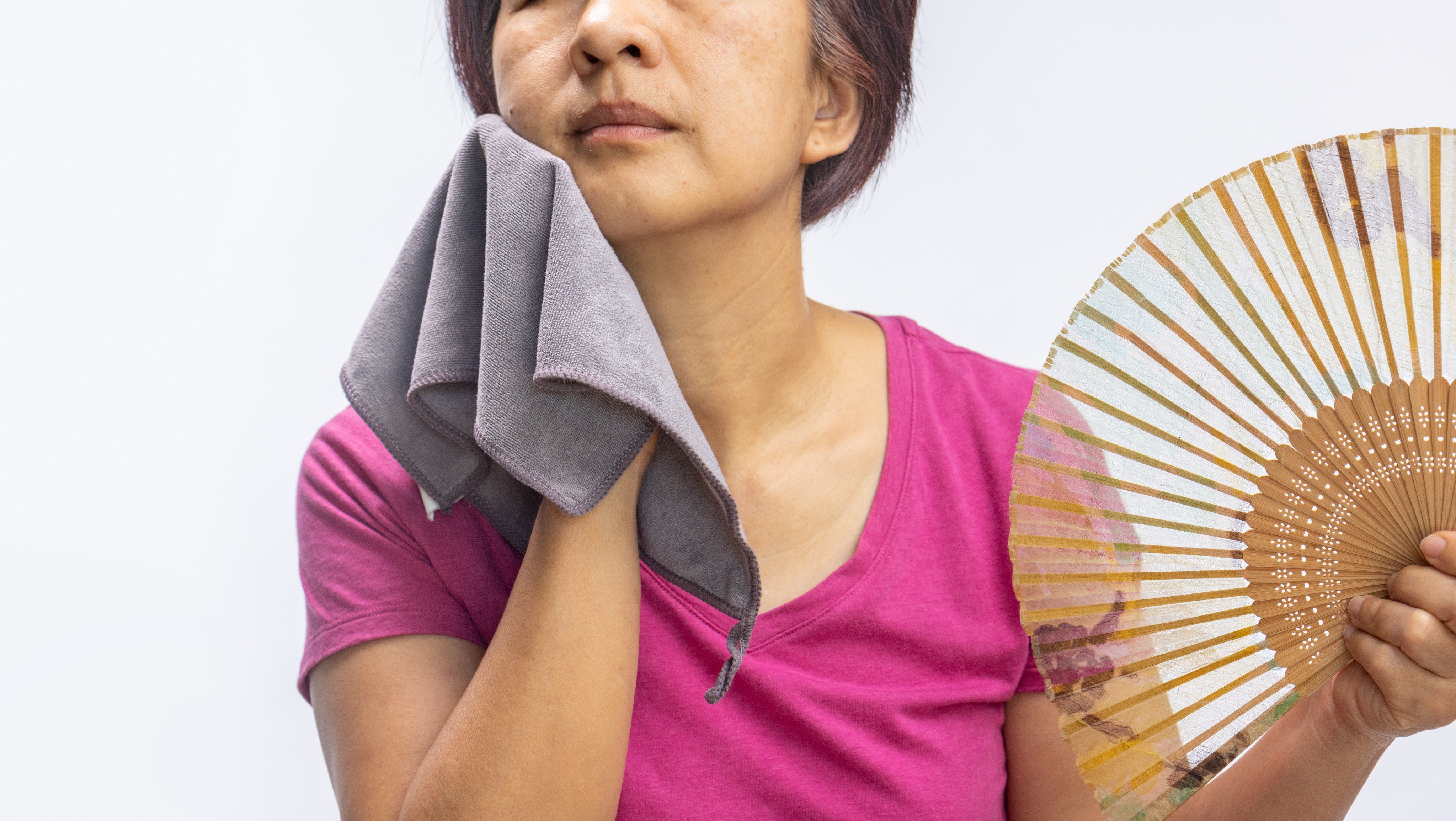 Hot flushes linked to menopause can cause significant anxiety in women. A new app that harnesses the power of hypnotherapy has been developed to help women track and manage hot flushes and other symptoms associated with menopause. Photo: Shutterstock